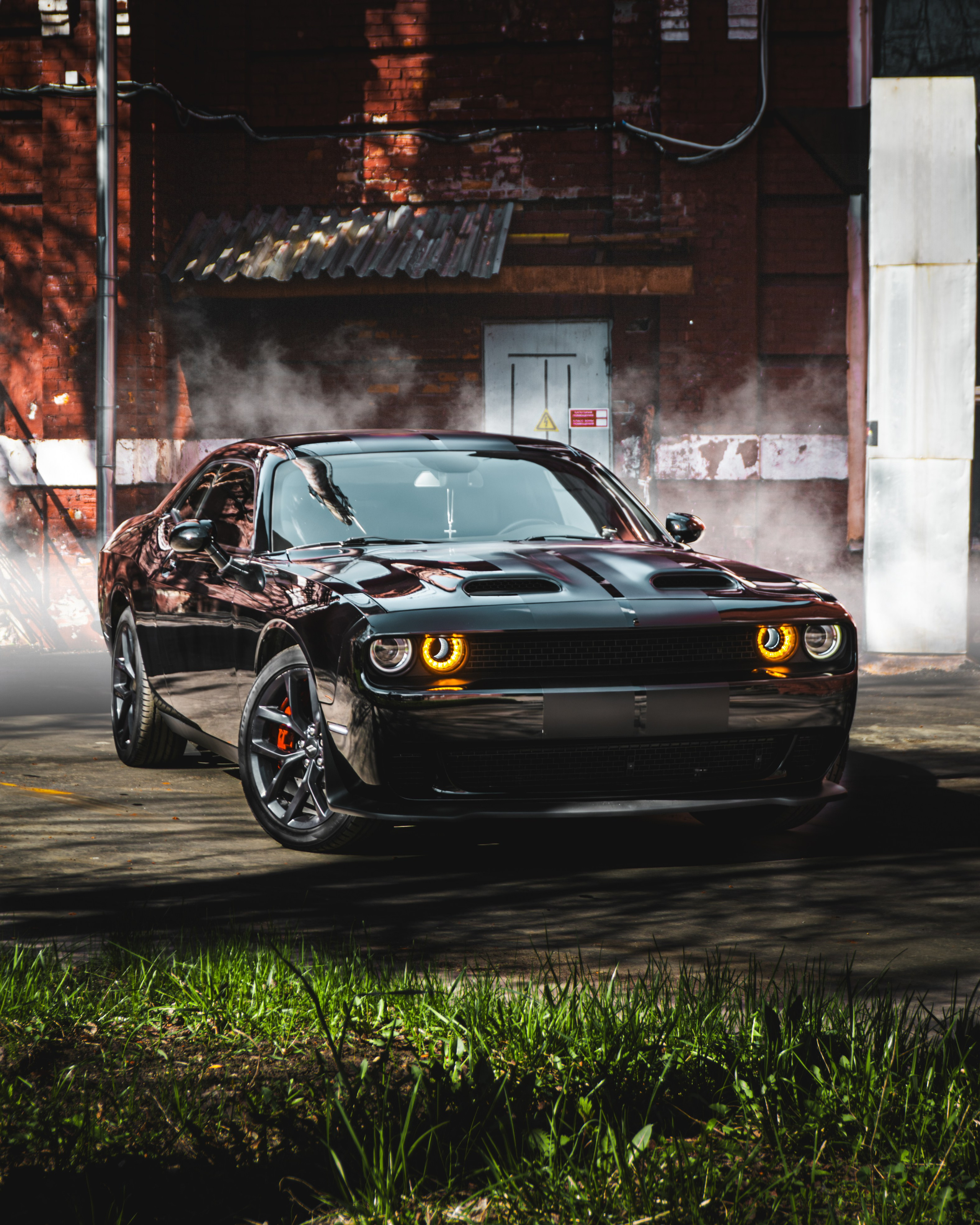 CHALLANGER & CORVETTE. Автомобильный фотограф в Москве