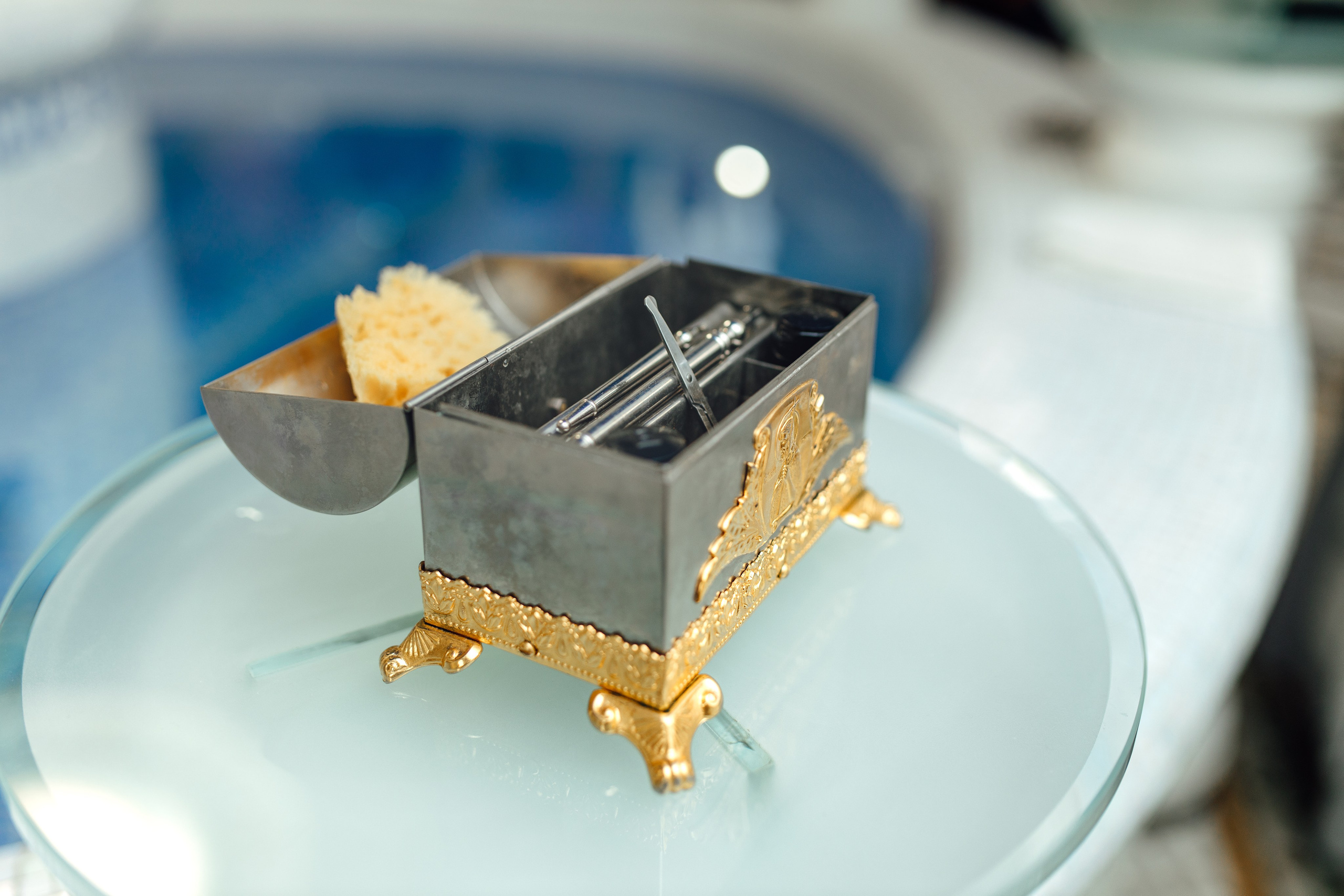 Таинство крещения Софии, апрель 2024