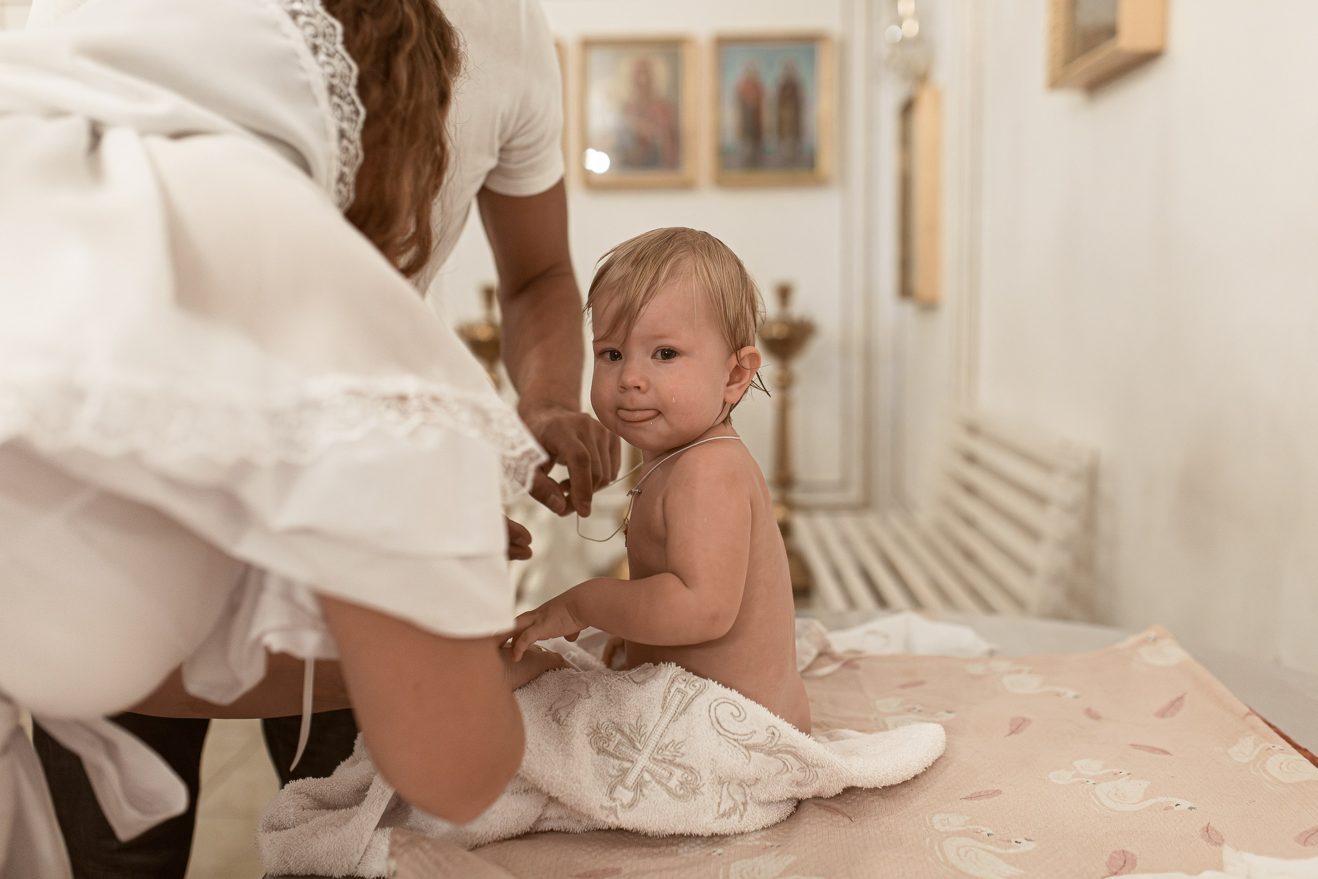 Крещение в Никольском соборе. Фотограф на Крещение и Венчание в Ташкенте