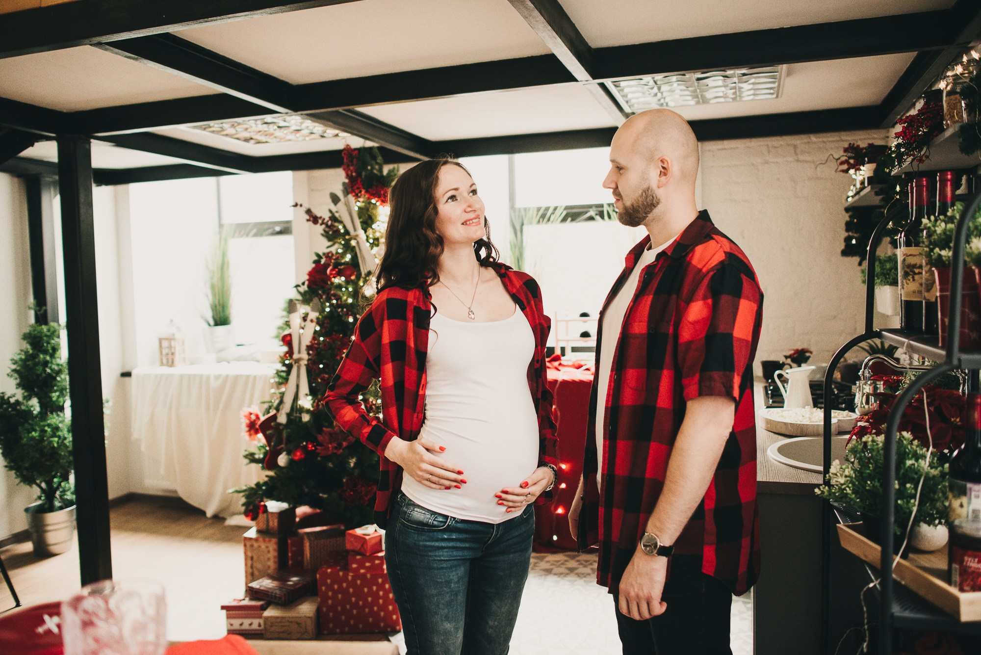 Скоро трое. Фотограф в Москве новорожденные свадьбы семьи Дарья Ларионова