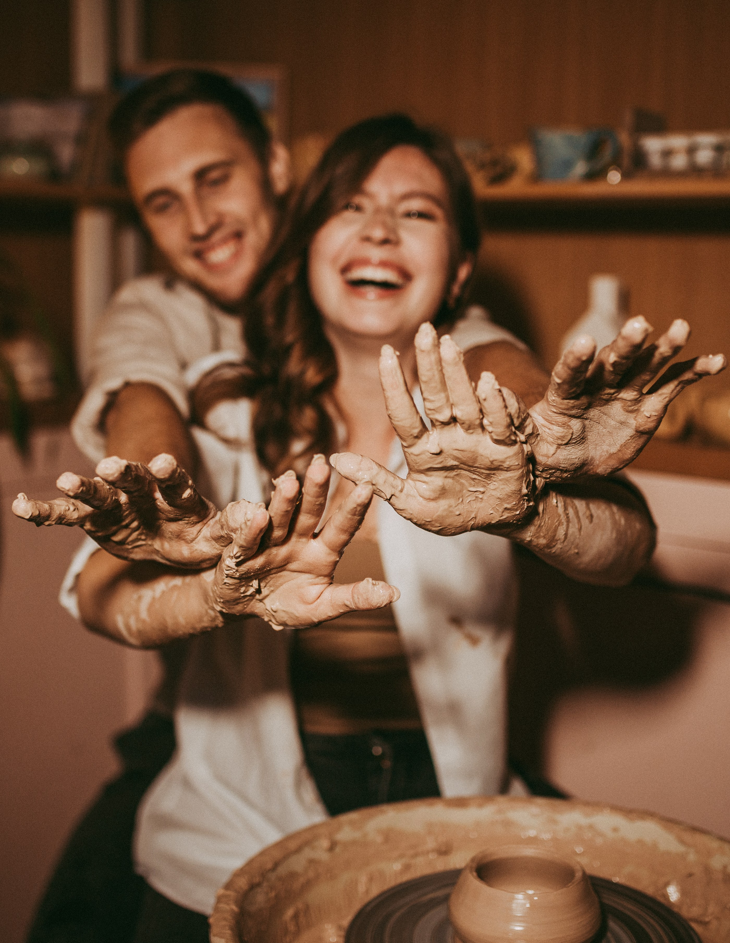 Лав стори в гончарной. Семейный и детский фотограф в Нижнем Новгороде Наумова Лидия