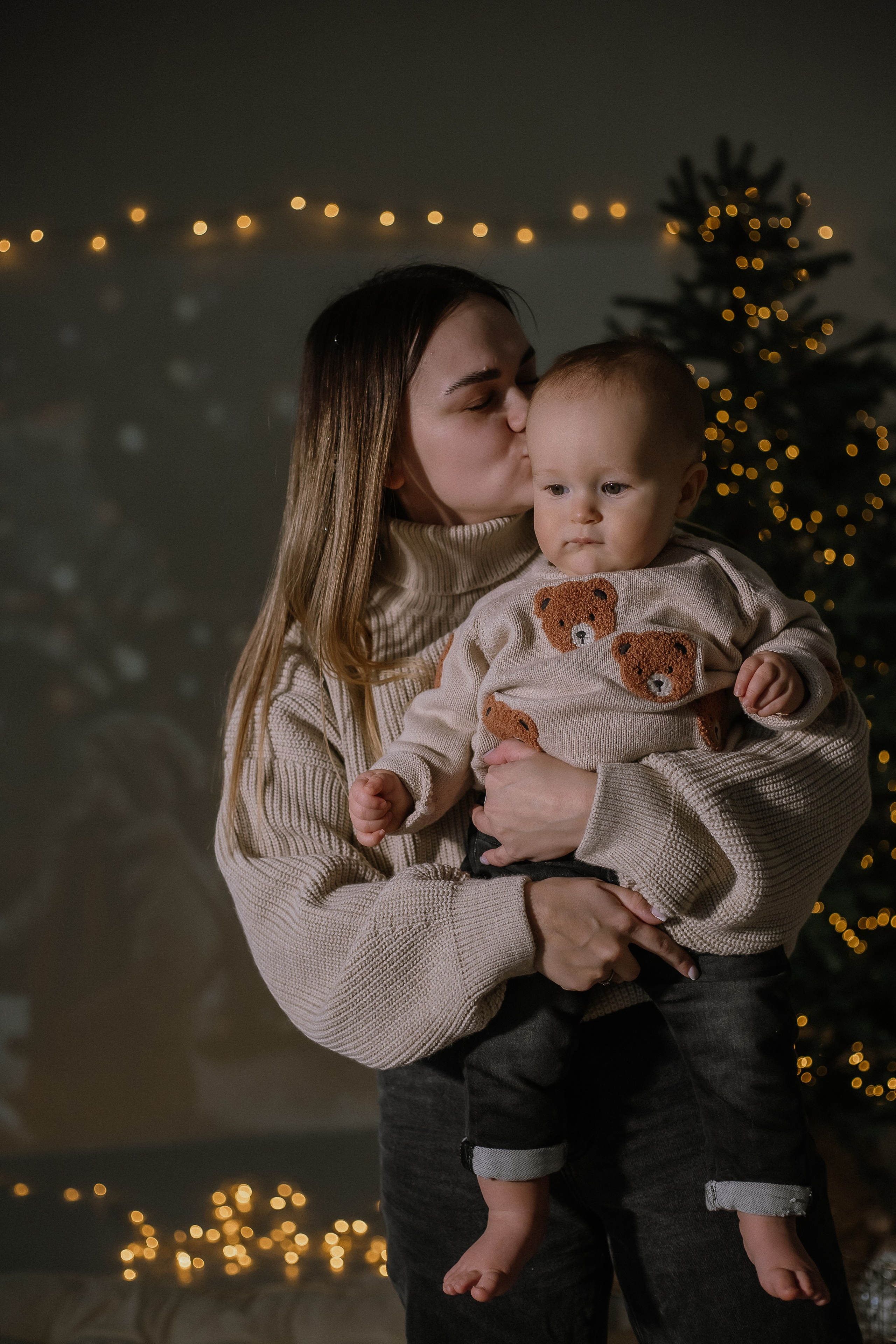 Предновогодняя серия Екатерины, Алексея и Матвея (в рамках студийных экспресс). Фотограф Екатеринубрг/Верхняя Пышма