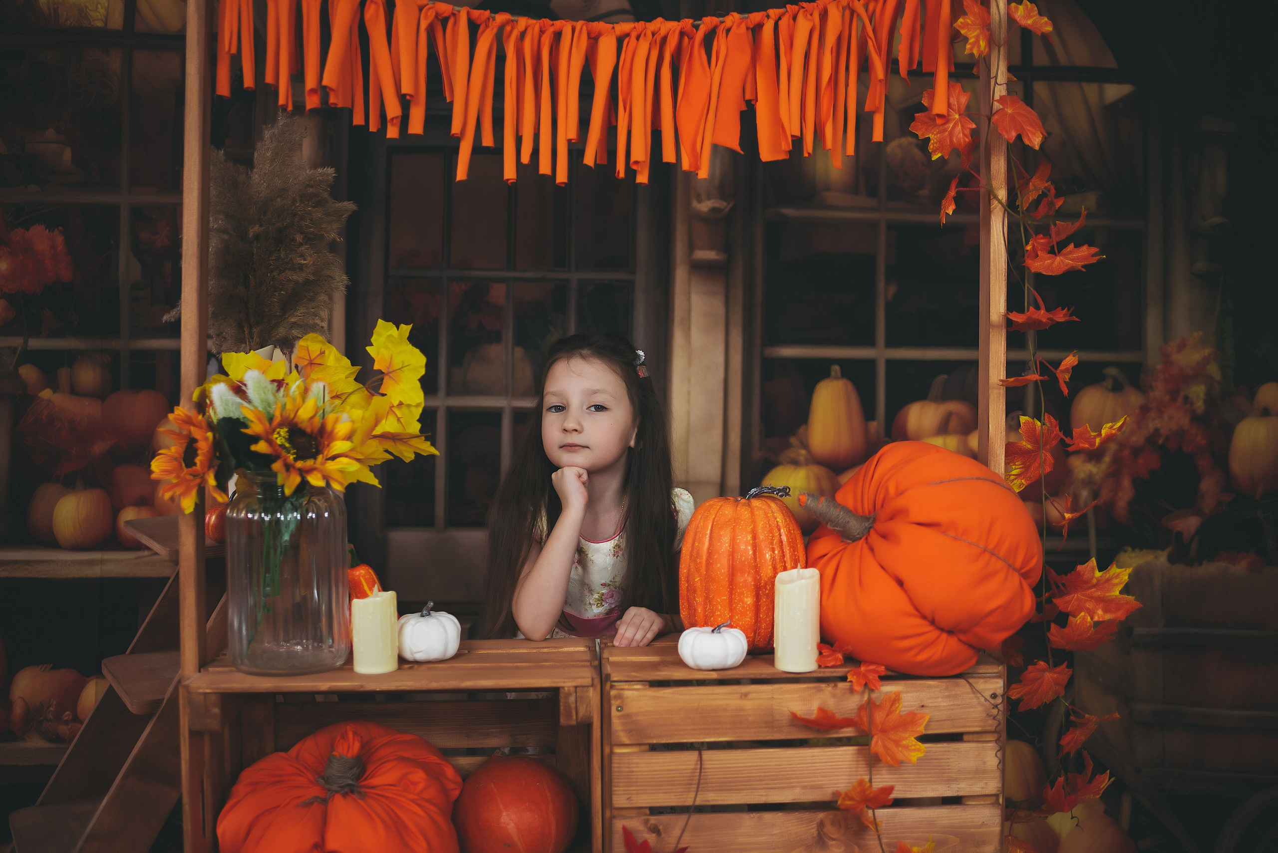 ПРОЕКТ осенний «Тыковки». Семейный и детский фотограф в Тейково