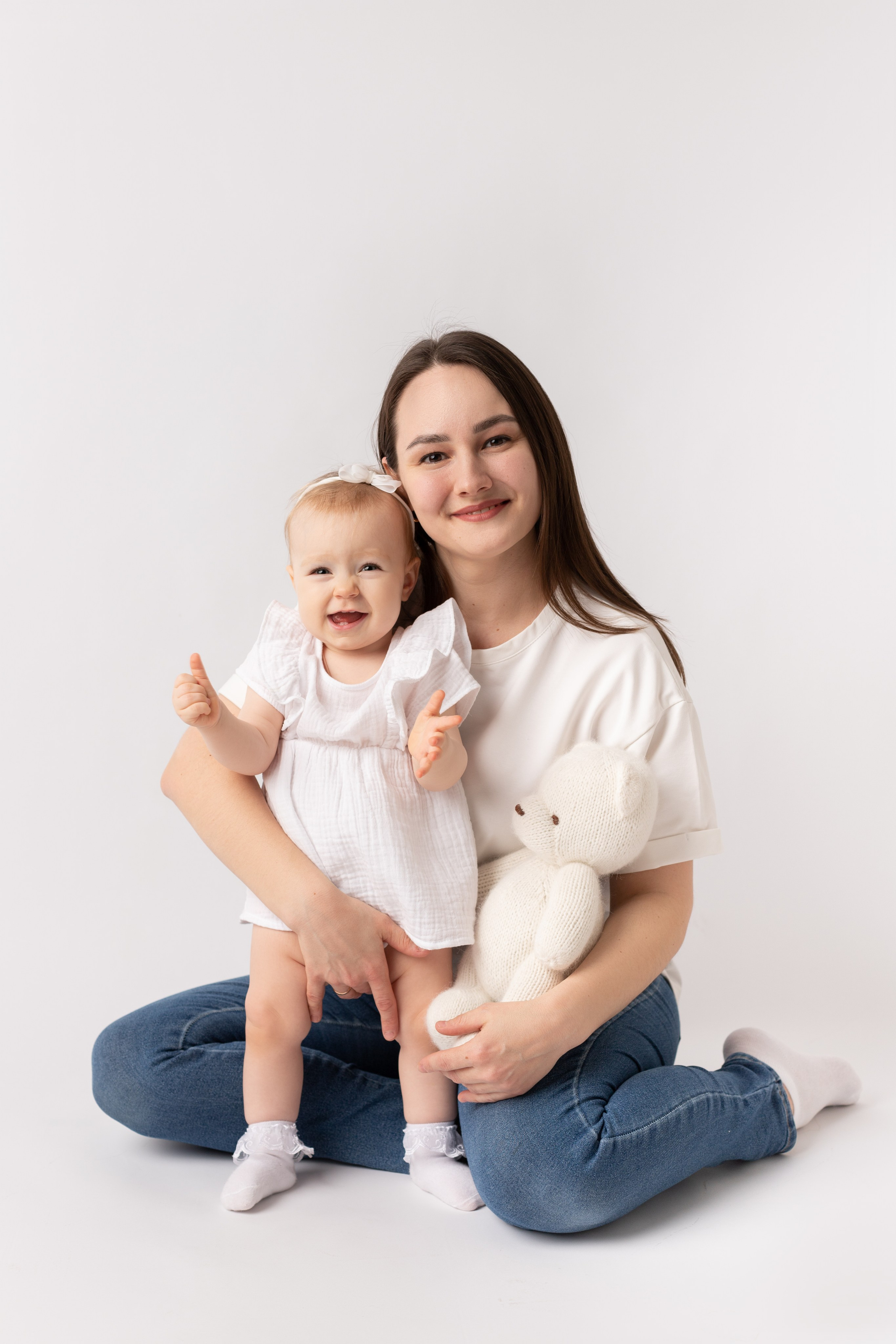 Фотосессия к первому дню рождения. Фотограф новорожденных, детский фотограф в г. Оренбурге Екатерина Козлова