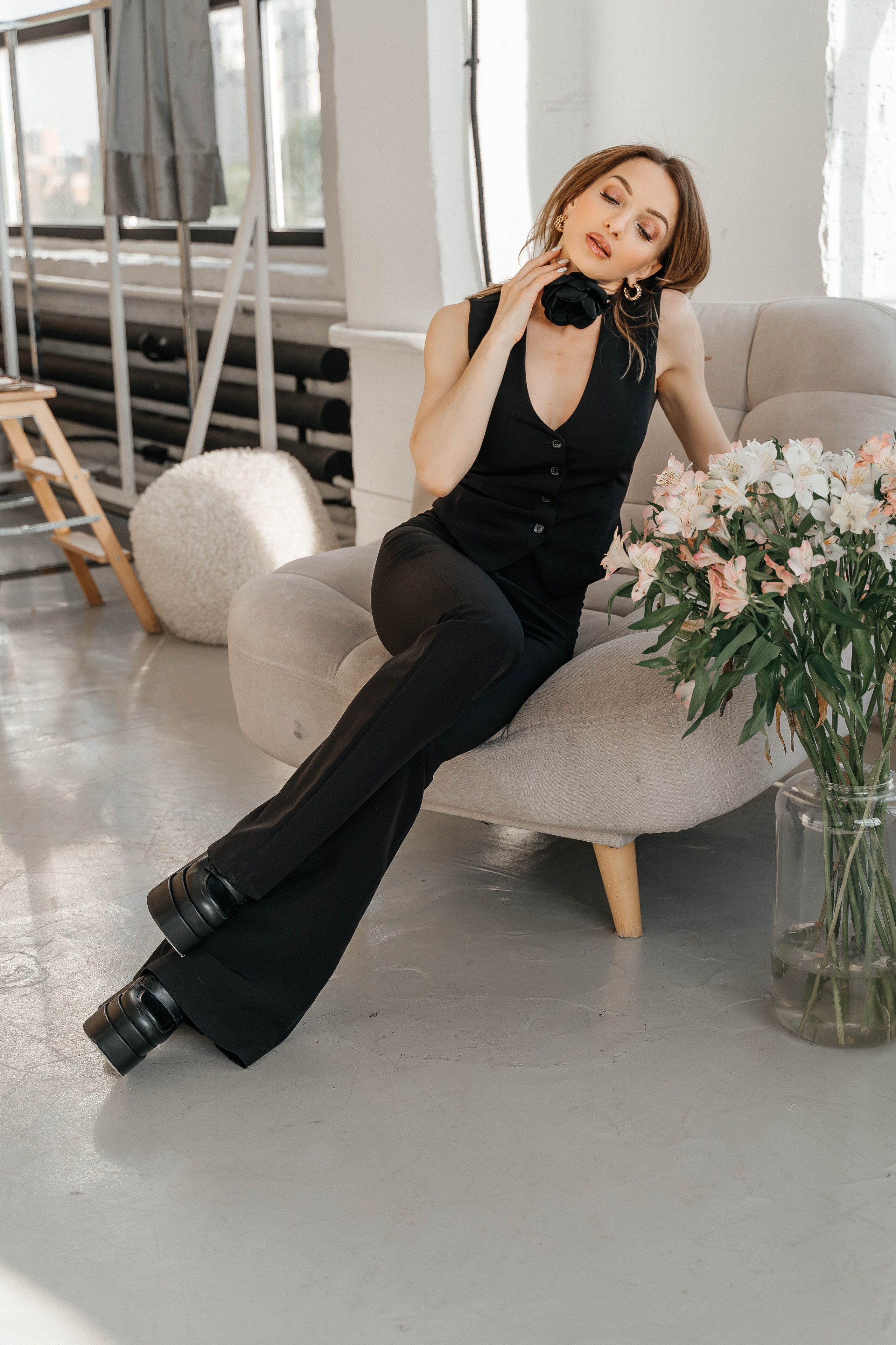 Съемки в интерьере студий. Виктория Алпеева — фотограф по любви