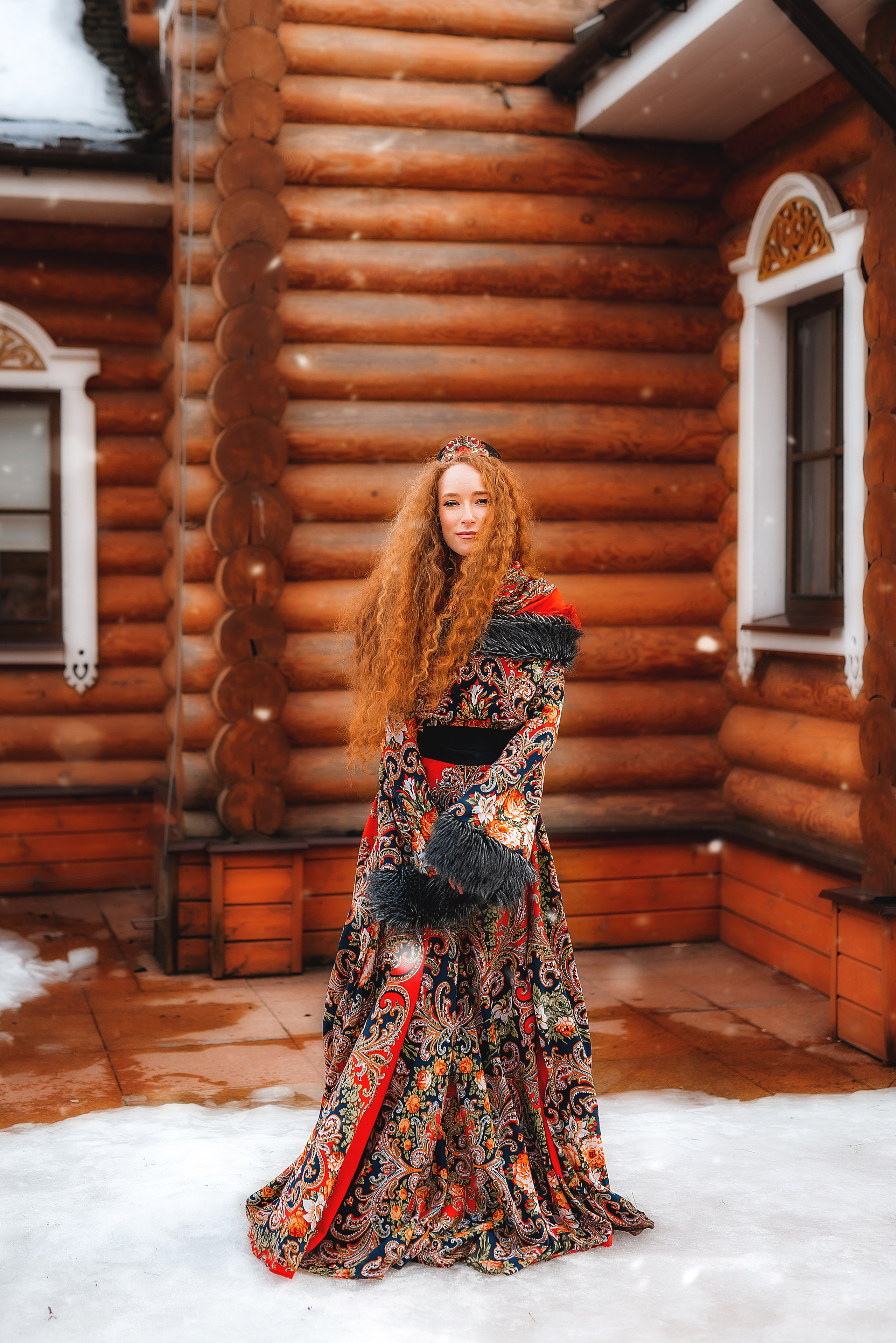 В стиле русская зима. Семейный, детский фотограф в Воронеже Анна Никитина