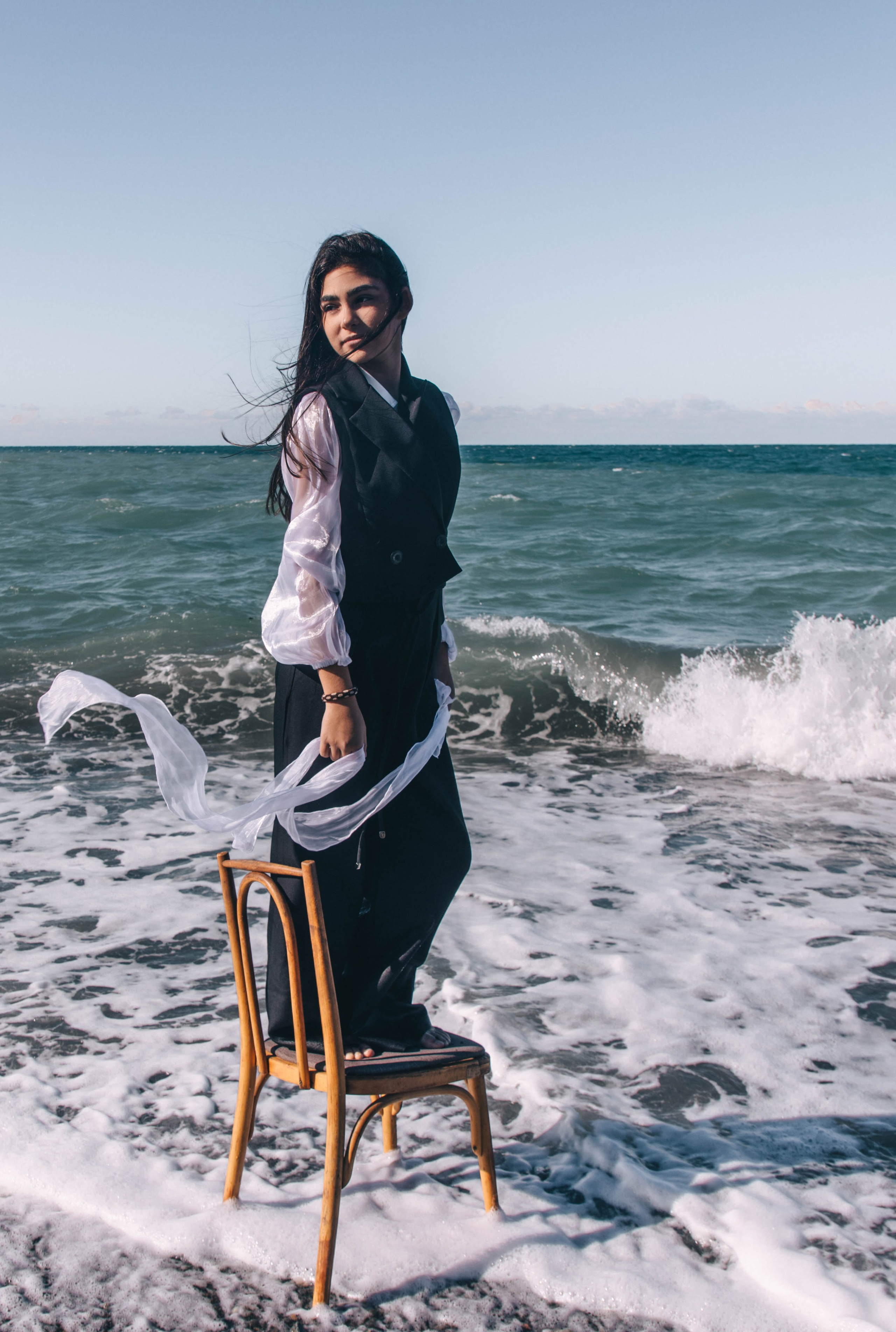 On the water. Efimova Model Agency