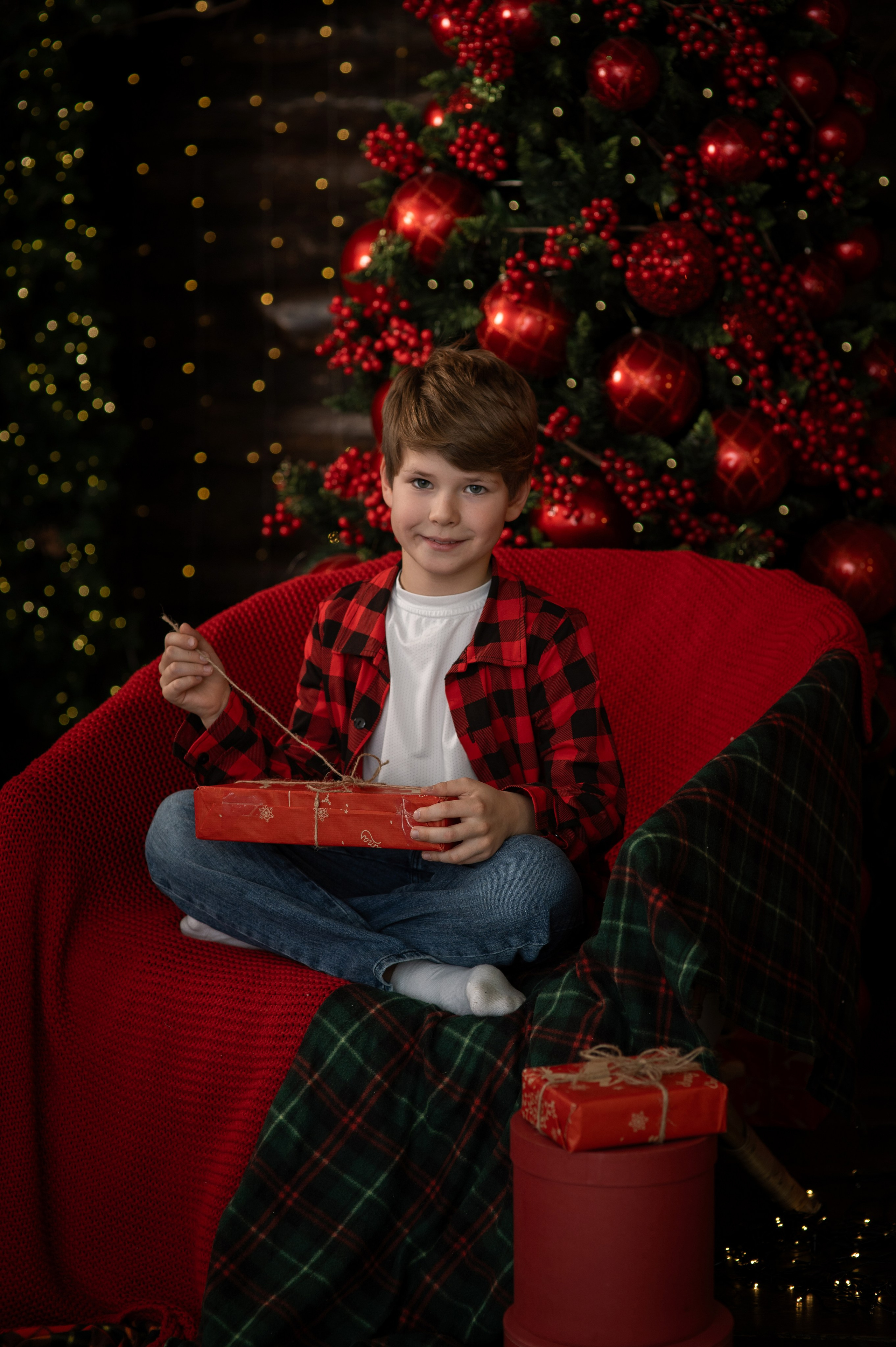 Новогодняя фотосессия. Семейный и детский фотограф Подольск Наталья Шаляпина