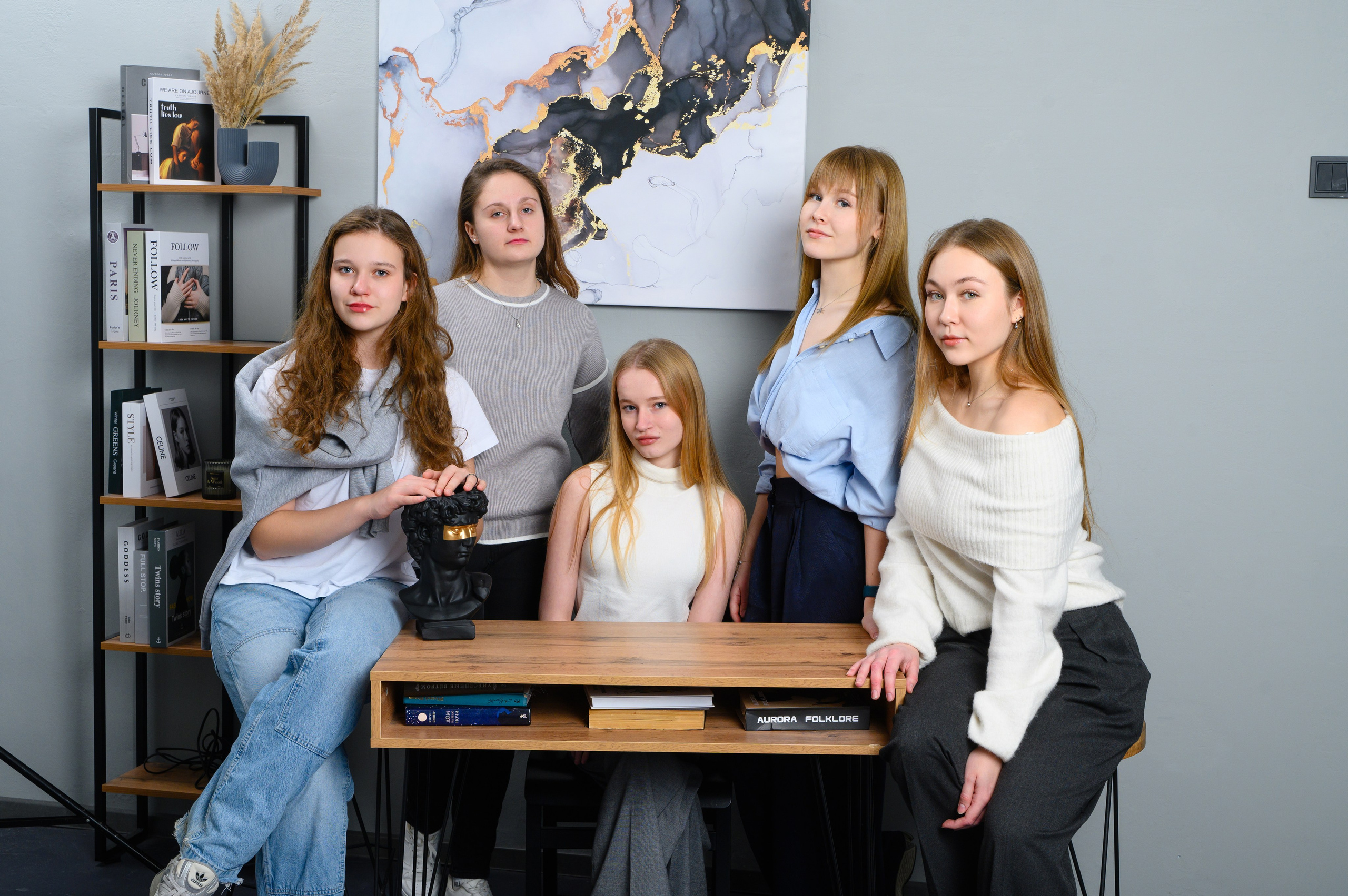 Школьная фотосессия в Томске. Студия выпускных альбомов Ольги Галкиной. Томск