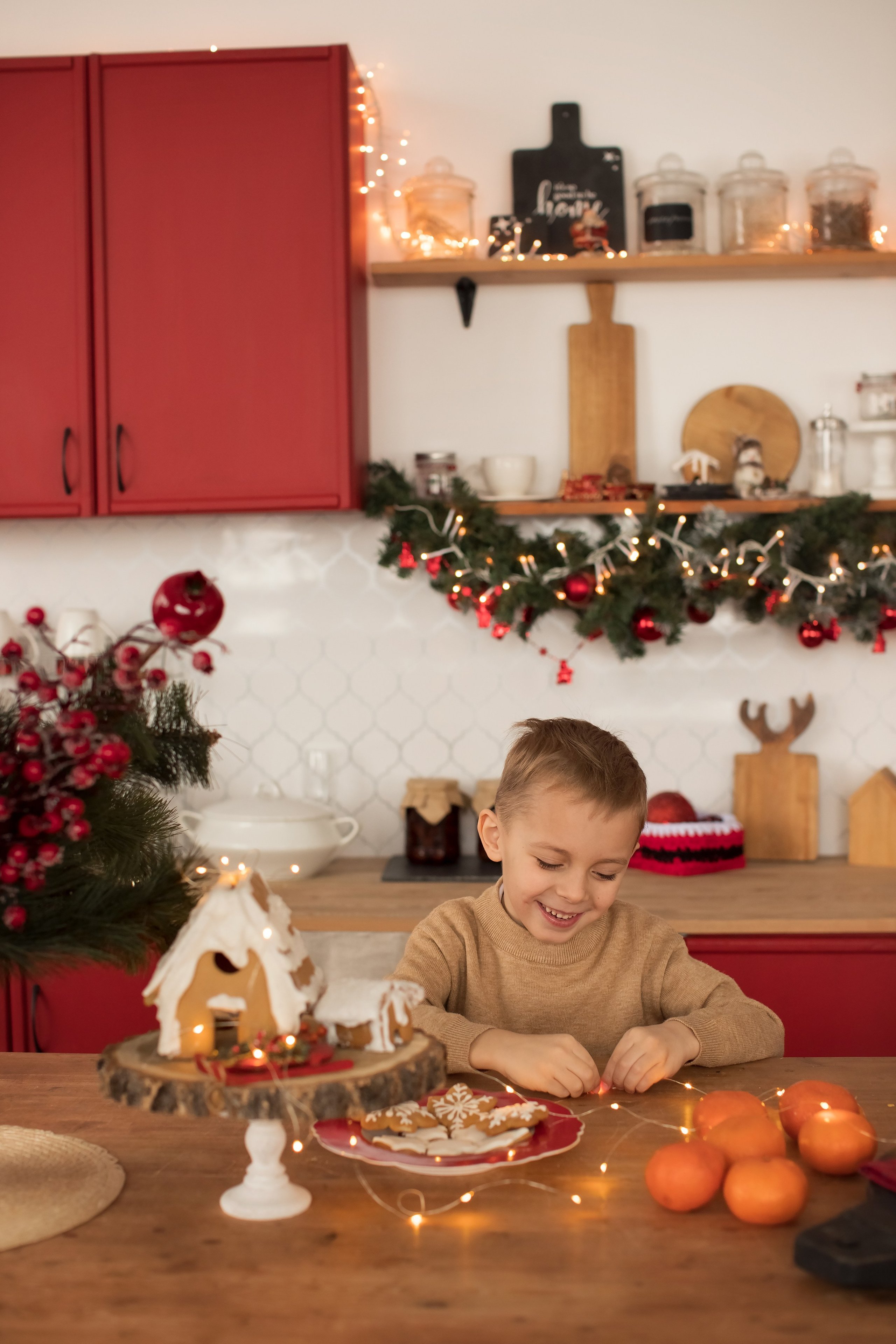 Новогодние объятия. Семейный и детский фотограф в Саратове Полина Коткина