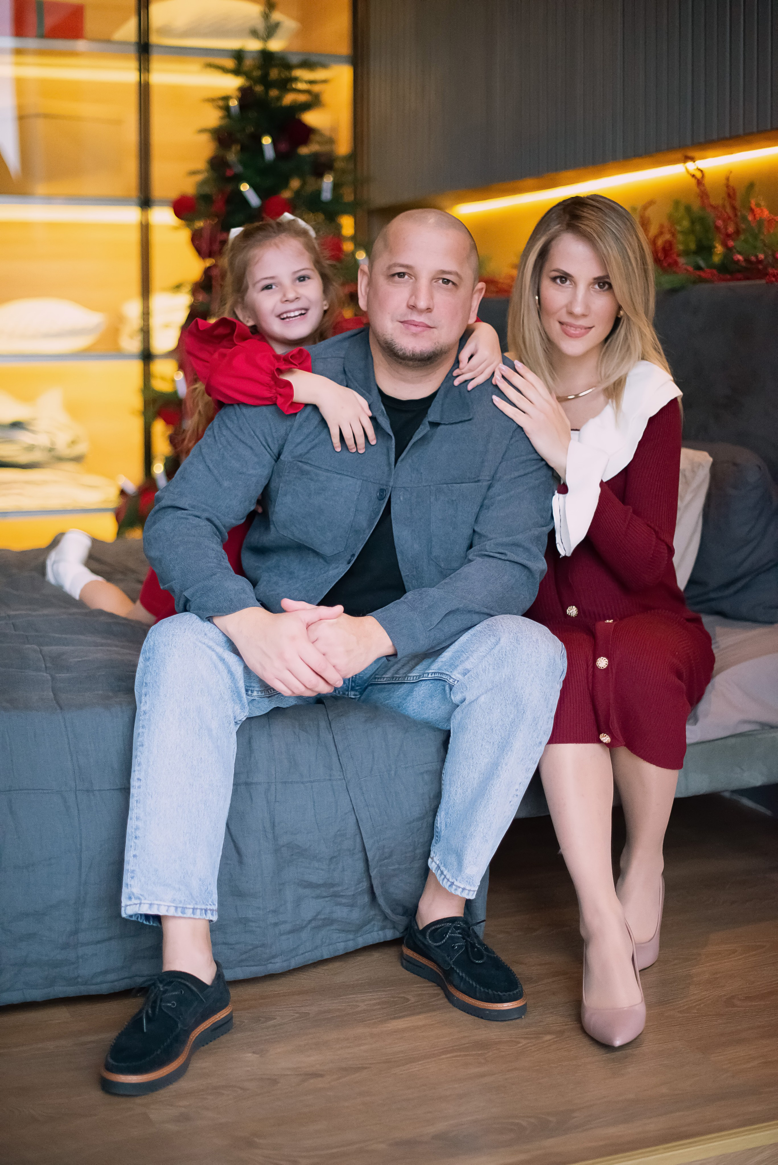 Новогодние съёмки. Семейный и портретный фотограф Надежда Вылку