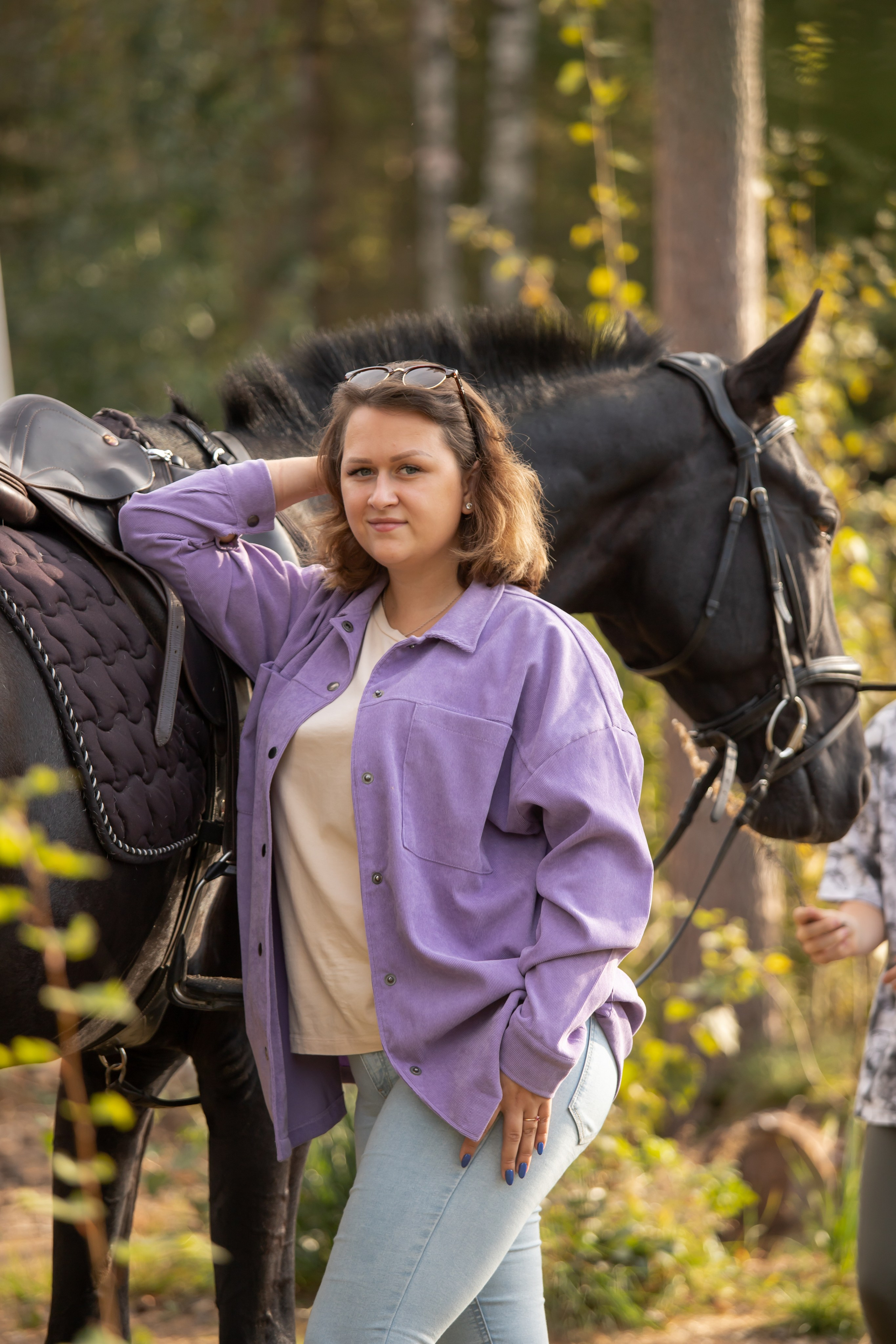 Фотопрогулки с Гороскопом. Конный фотограф в Санкт-Петербурге Анна Лебедева