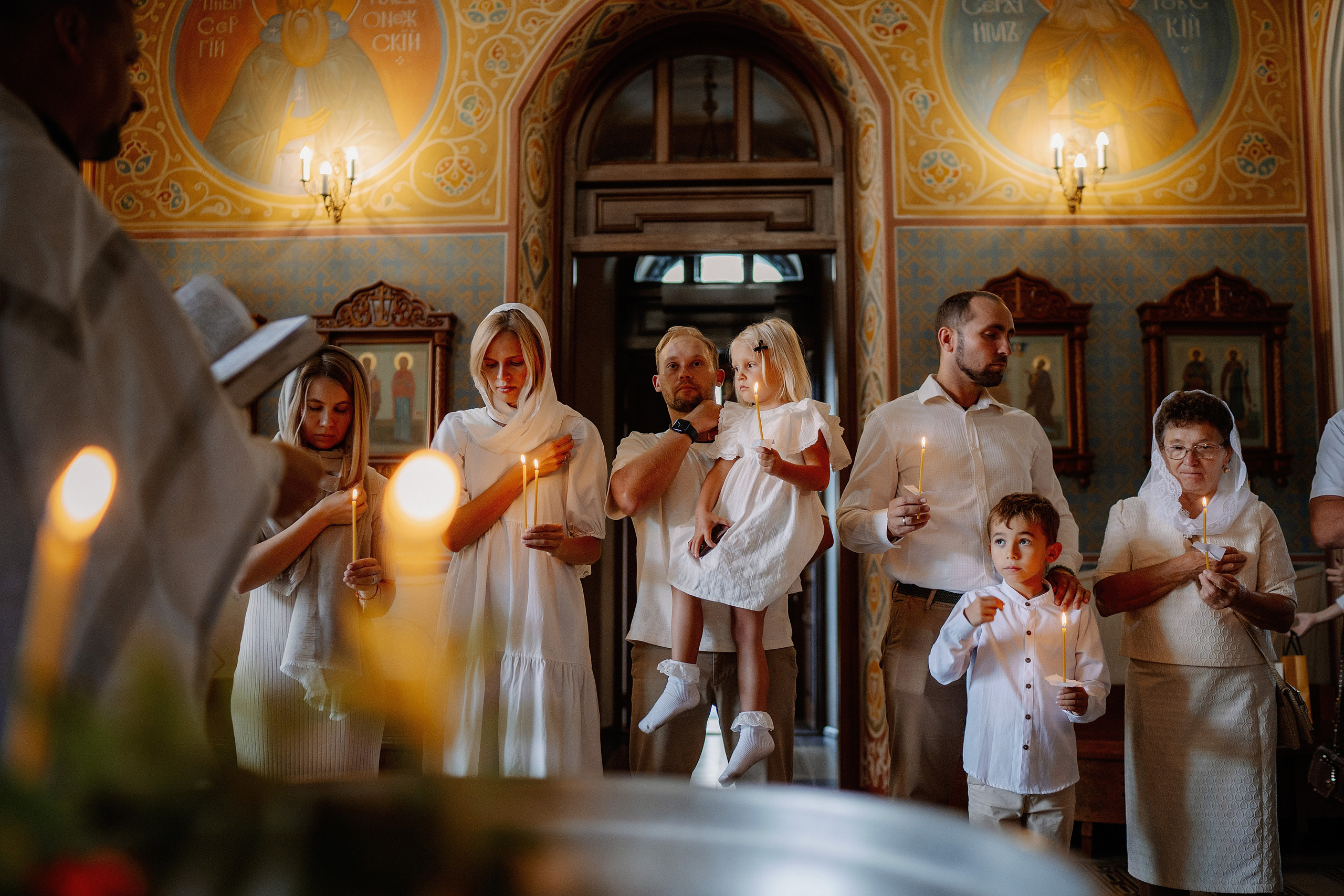 Крещение Евы. Фотограф на Крещение и Венчание в Красноярске Рамазанова Юлия