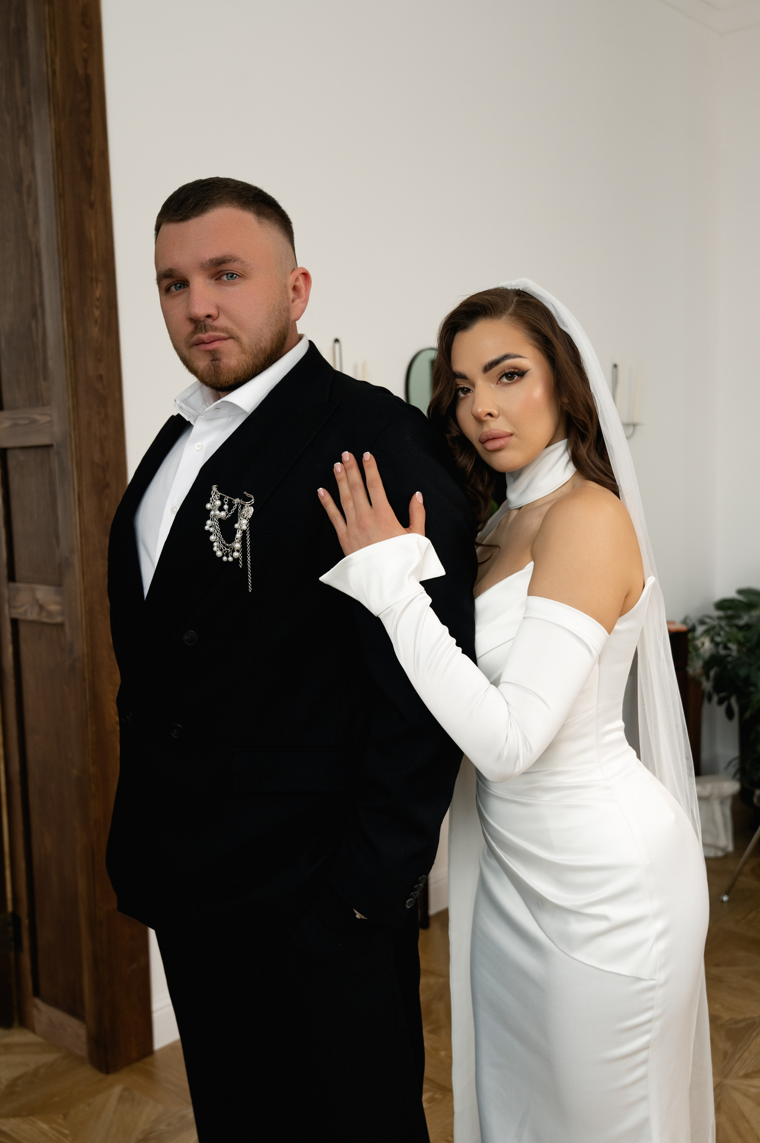 Свадебная фотосессия в студии. Свадебный и семейный фотограф в Краснодаре Алина Мельник