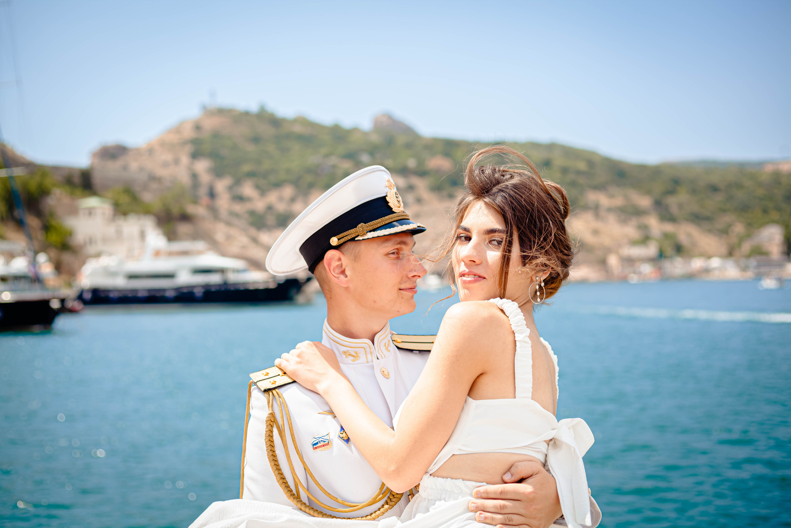 Даша и Леша тигровый мыс -балаклава. Фотограф и видеограф в Крыму и Севастополе