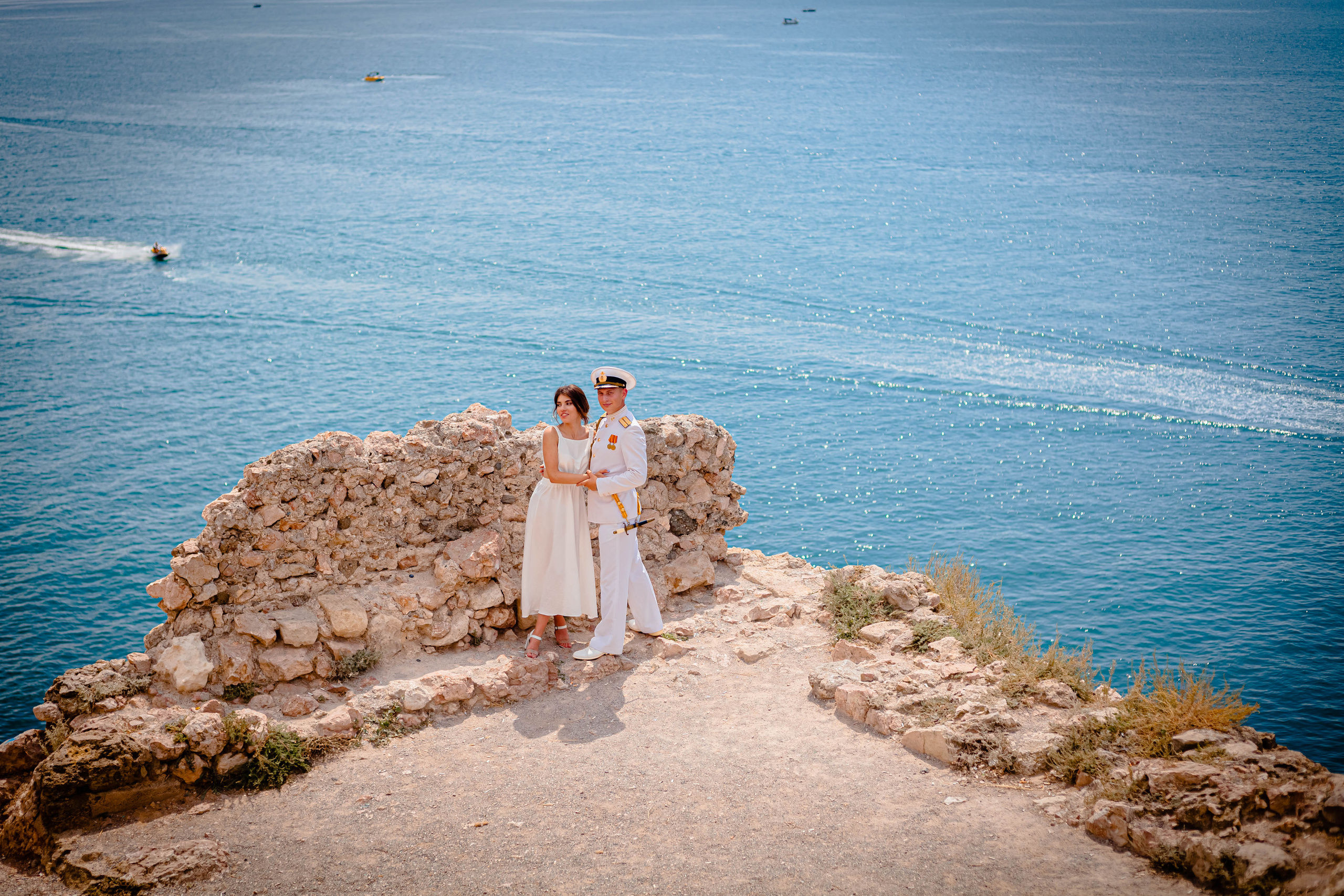 Даша и Леша тигровый мыс -балаклава. Фотограф и видеограф в Крыму и Севастополе