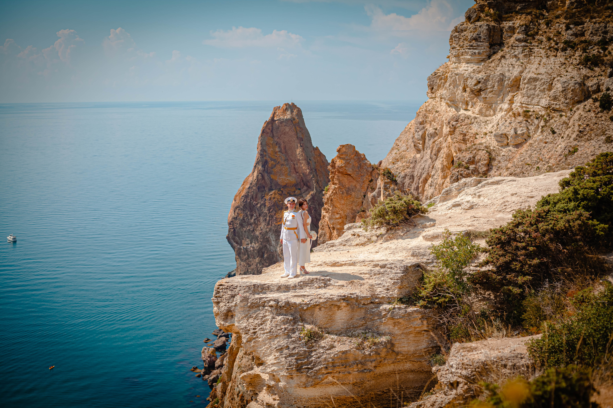 Даша и Леша тигровый мыс -балаклава. Фотограф и видеограф в Крыму и Севастополе