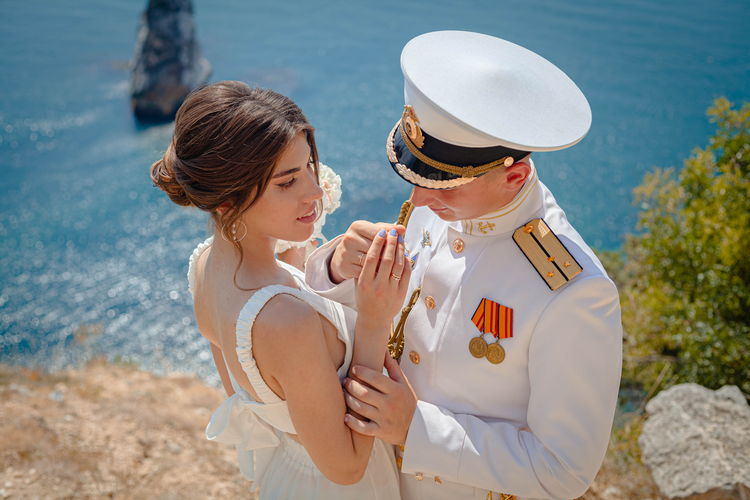 Даша и Леша тигровый мыс -балаклава. Фотограф и видеограф в Крыму и Севастополе