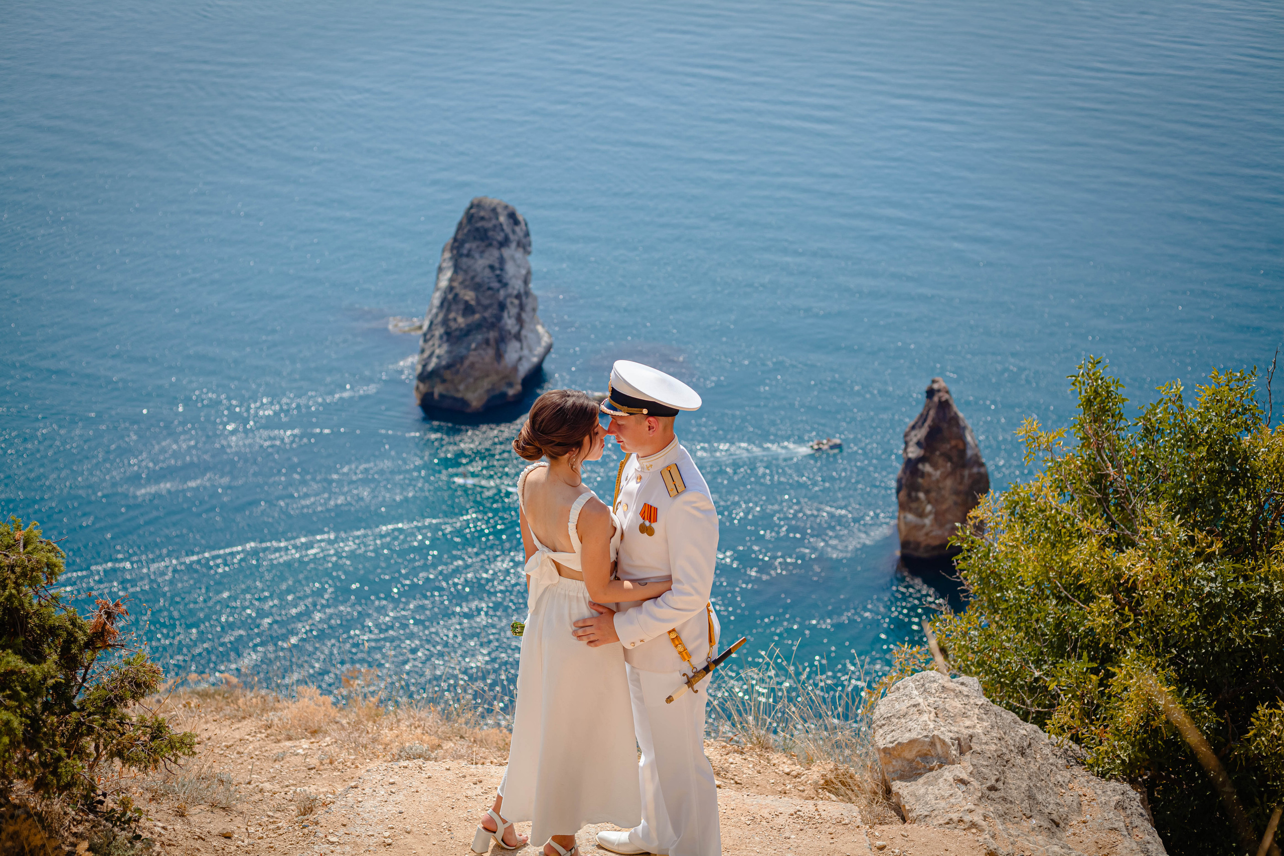 Даша и Леша тигровый мыс -балаклава. Фотограф и видеограф в Крыму и Севастополе