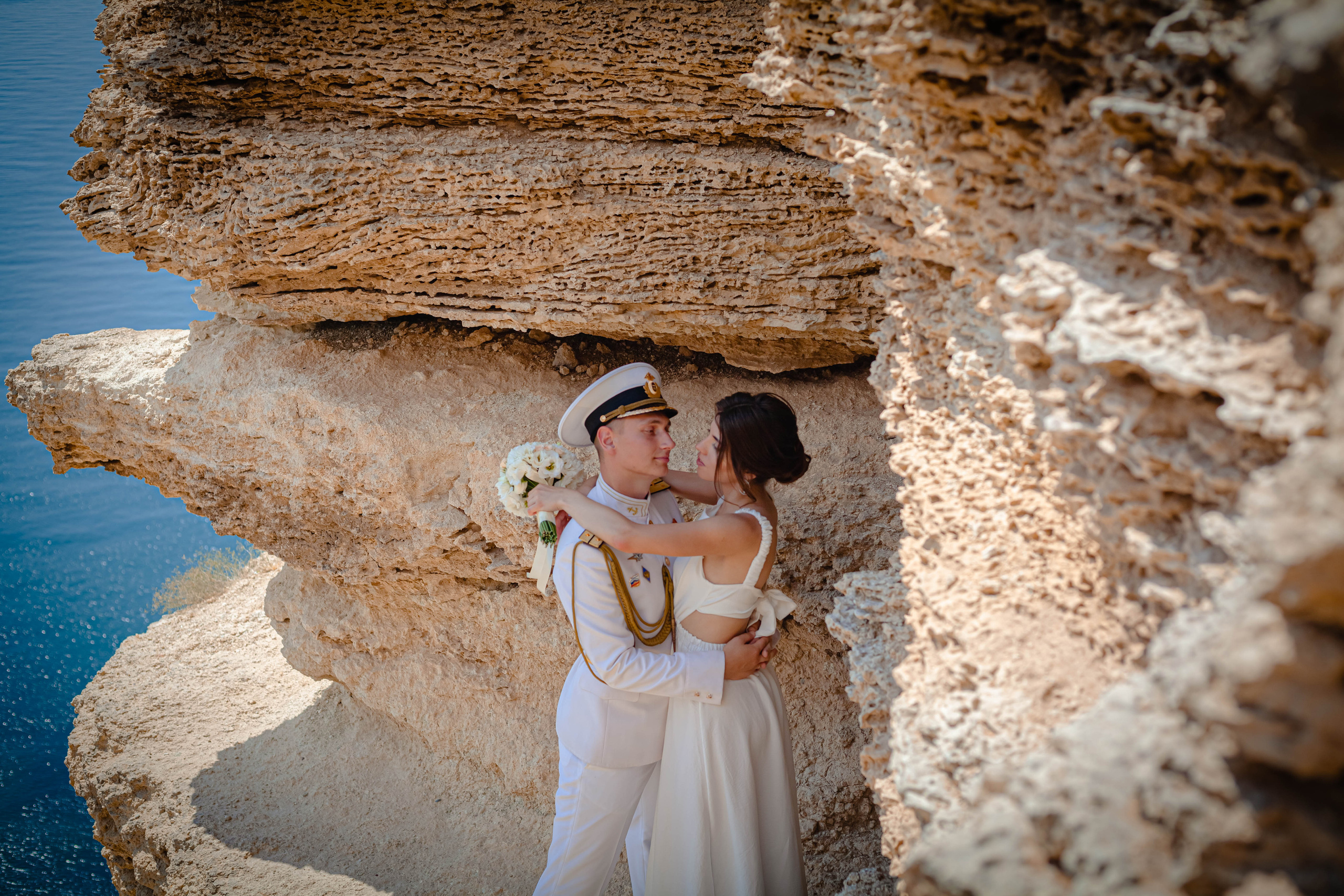 Даша и Леша тигровый мыс -балаклава. Фотограф и видеограф в Крыму и Севастополе