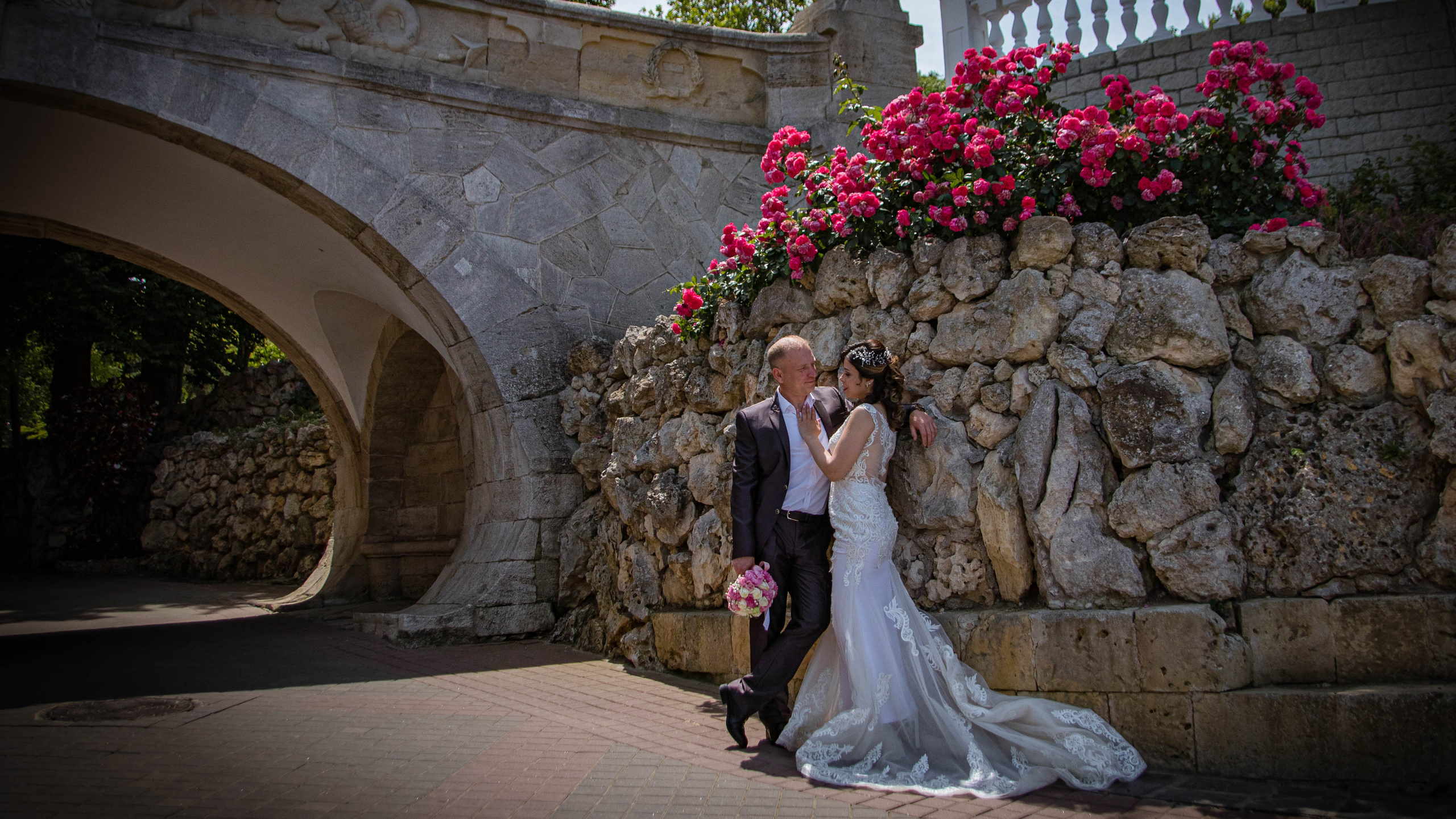 Александр и Хеба приморский бульвар. Фотограф и видеограф в Крыму и Севастополе