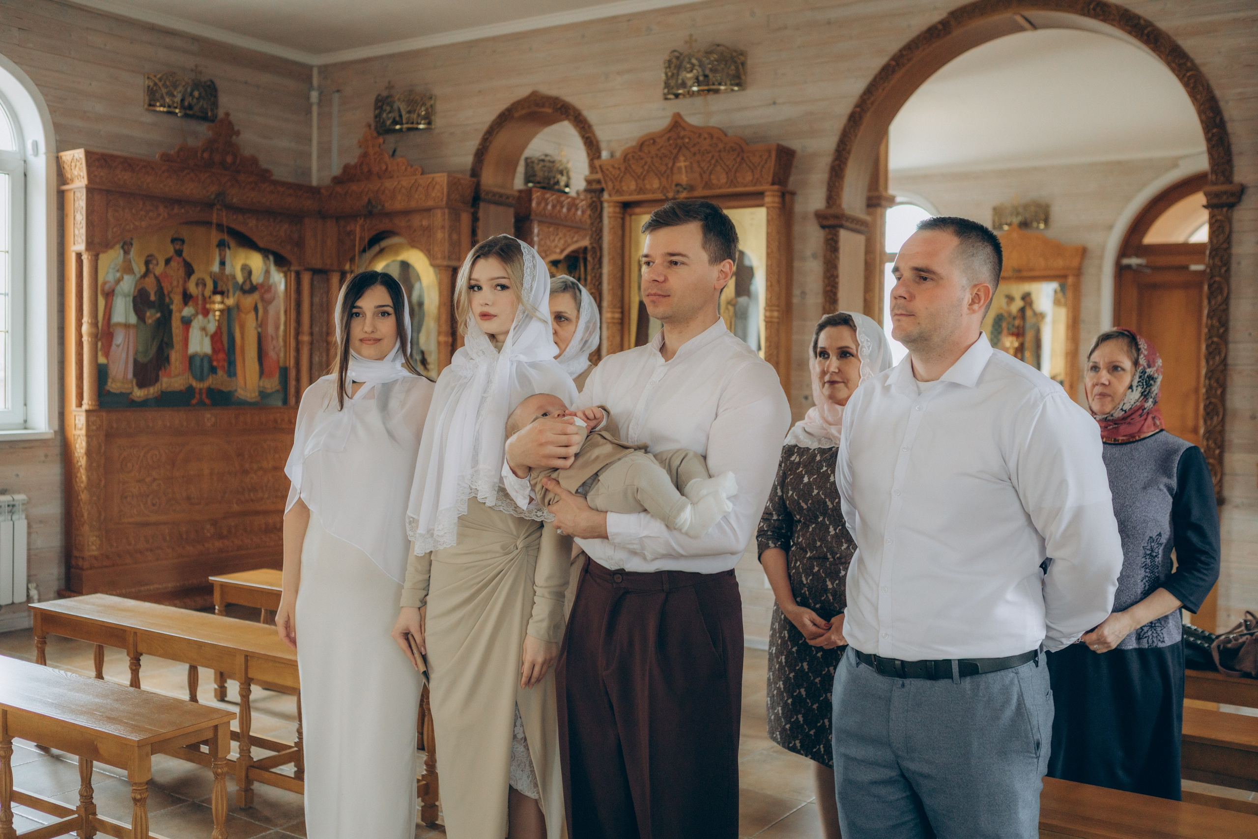 Крещение Льва. Семейный фотограф и фотограф на роды в Ростове-на-Дону Мухина Виктория