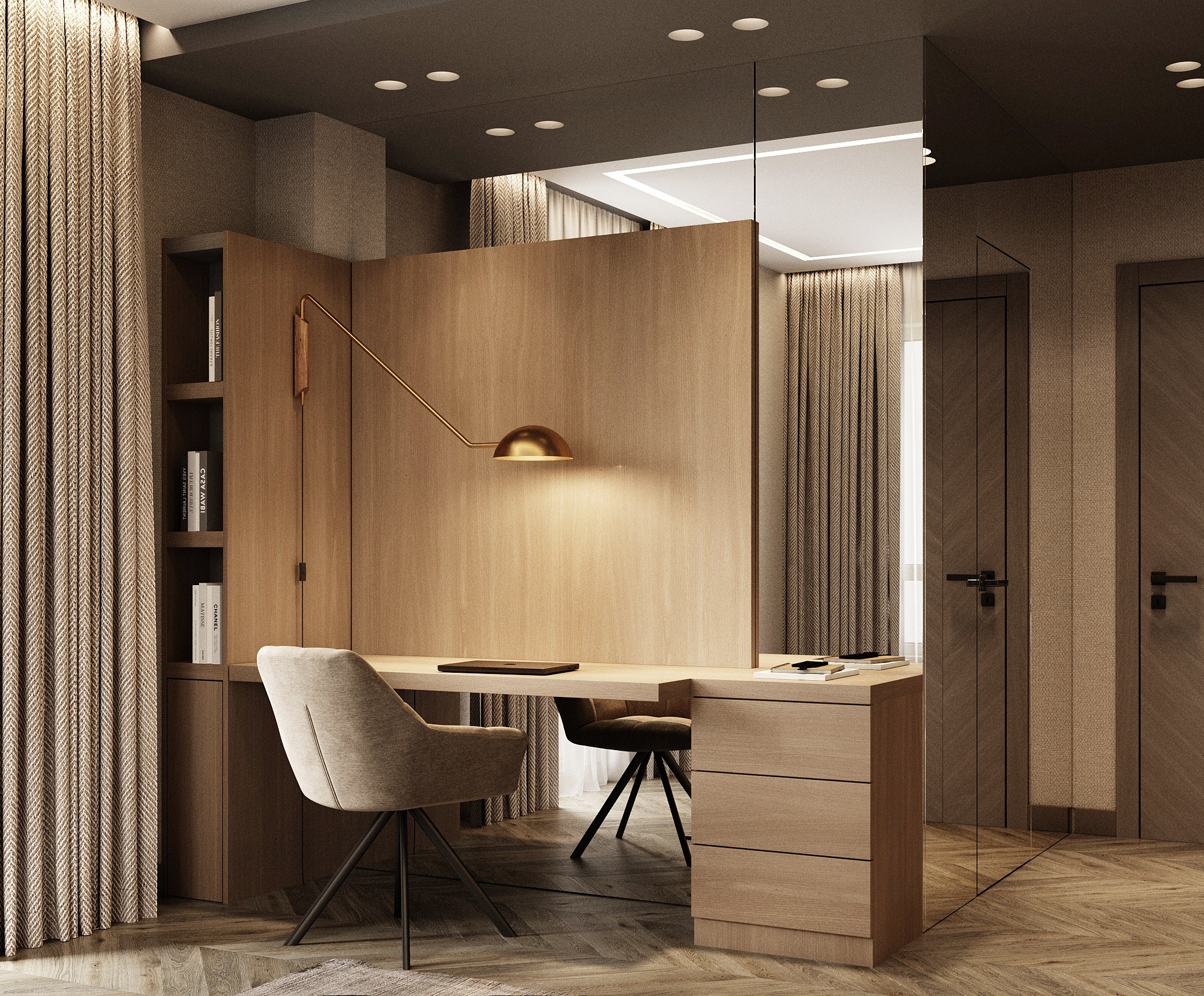 Appartment 75 sq m. Профессиональный дизайнер интерьера