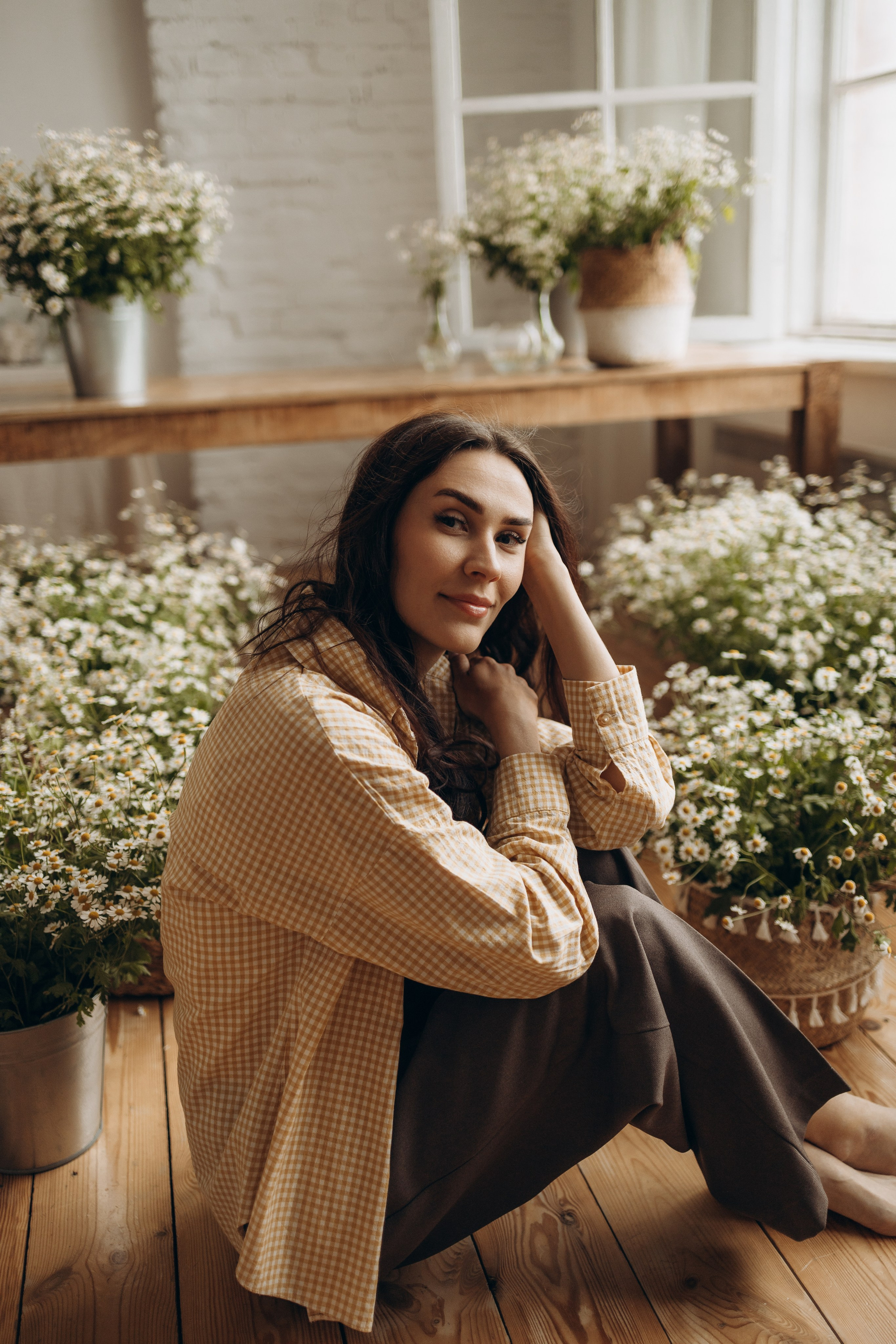 Вика ромашки. Самый теплый фотограф в Краснодаре Рябоконь Ксения