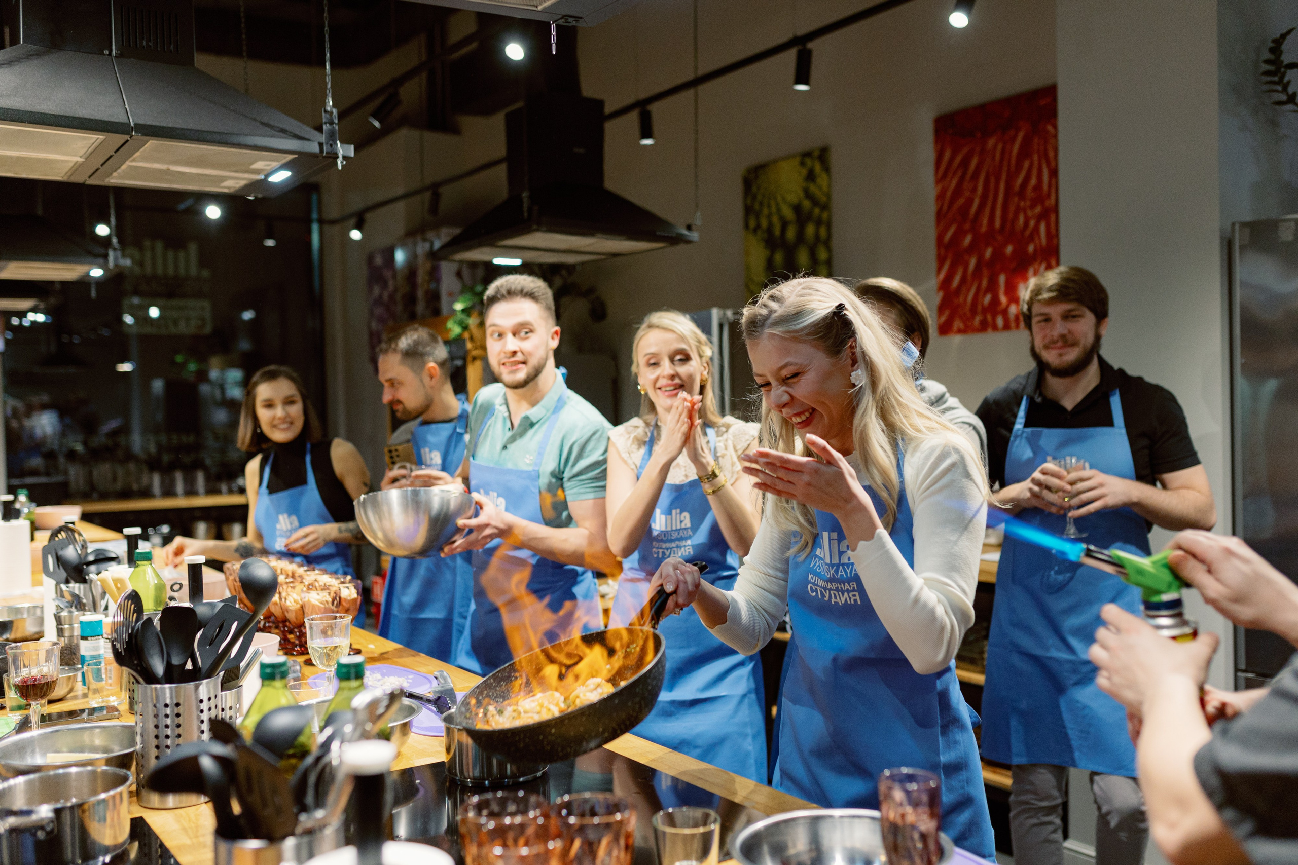 Профессиональная фотосъемка кулинарного мастер-класса. Свадебный фотограф в Москве Мария Крош