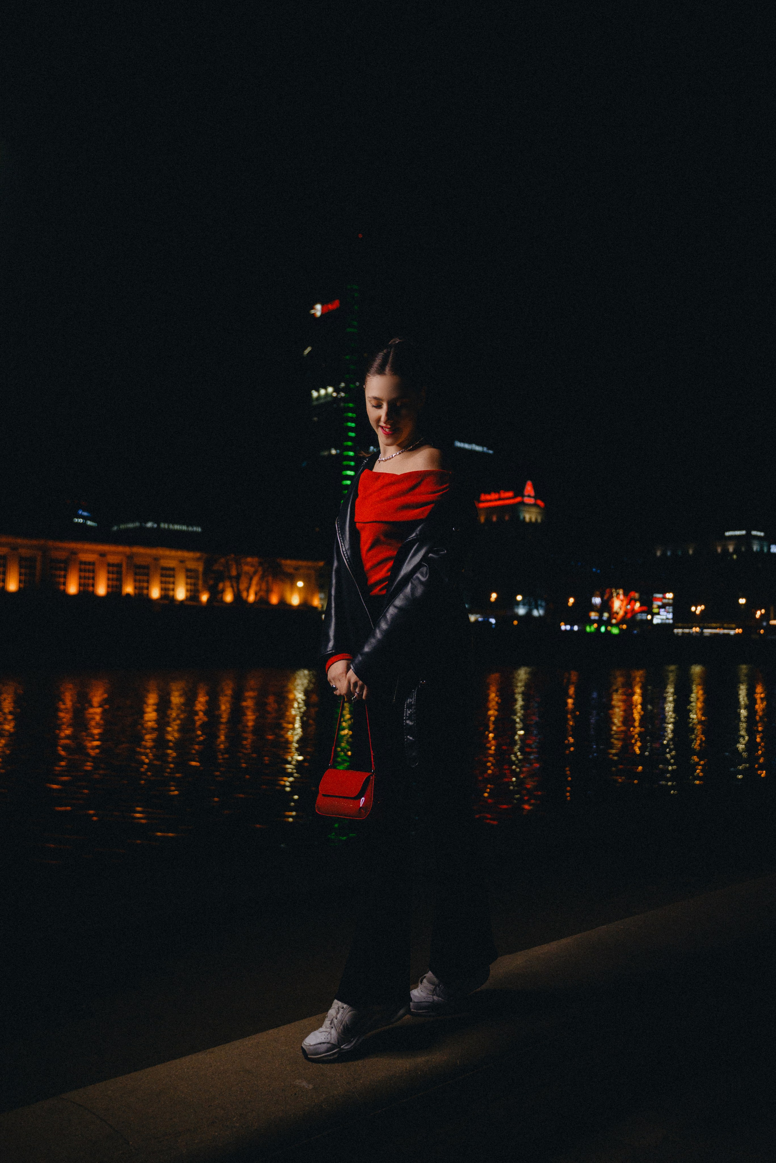 Любовь в ночном городе. Свадебный и портретный фотограф в Минске Наташа Каракулова