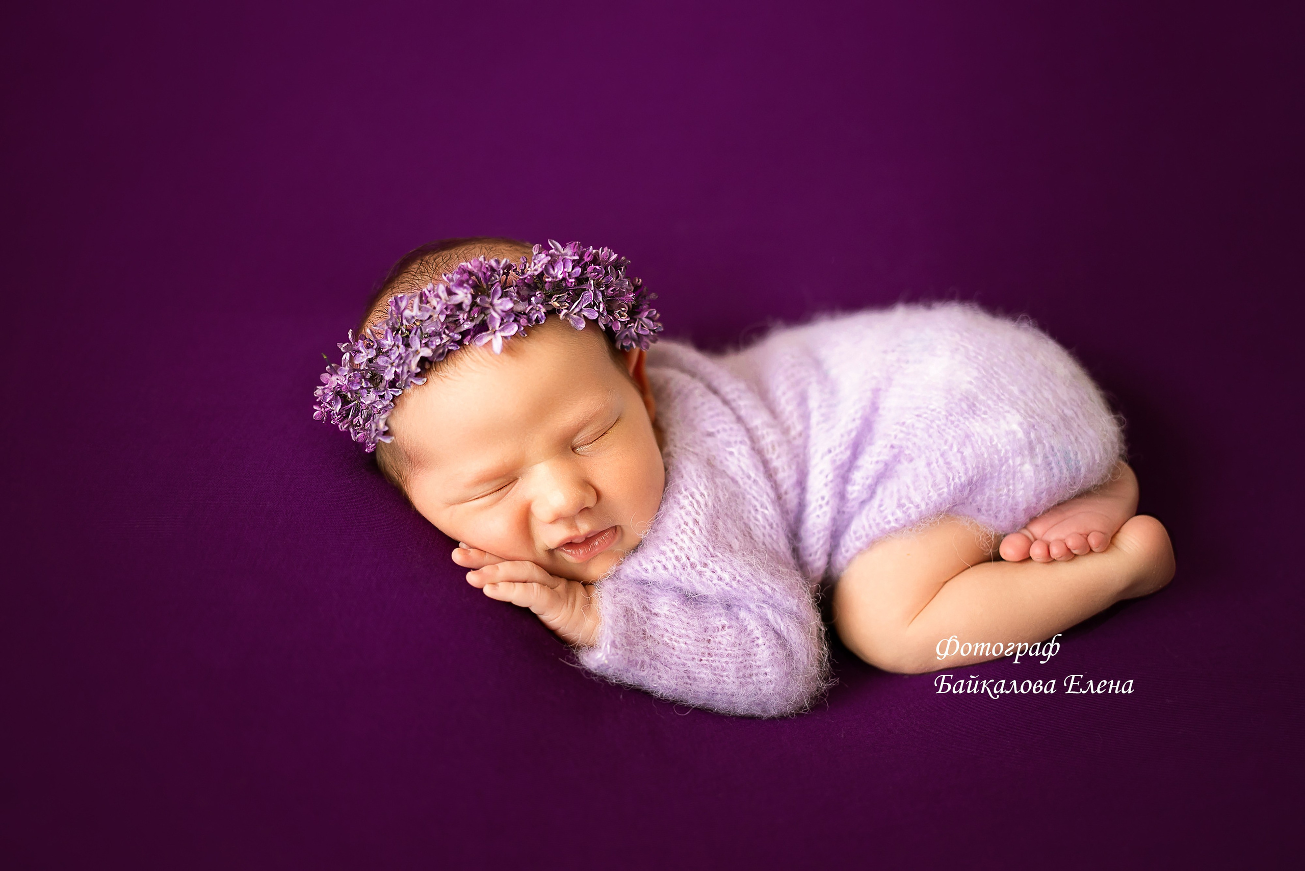 Фотосессия новорожденного. Фотограф новорожденных в Новосибирске