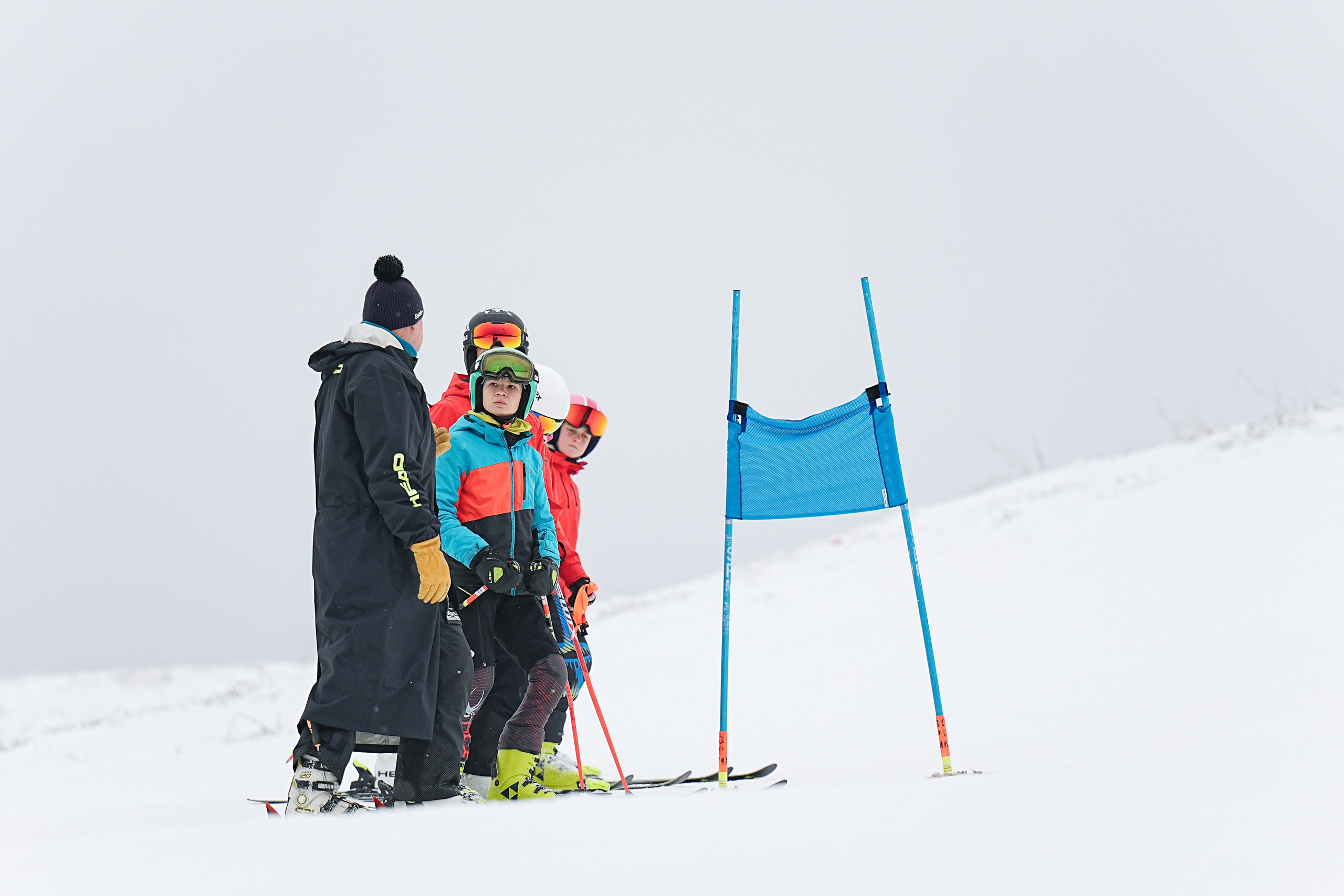 Горные лыжи. Первенство Центрального Федерального Округа. GS U14 Шуколово. Фотограф Студитский Евгений