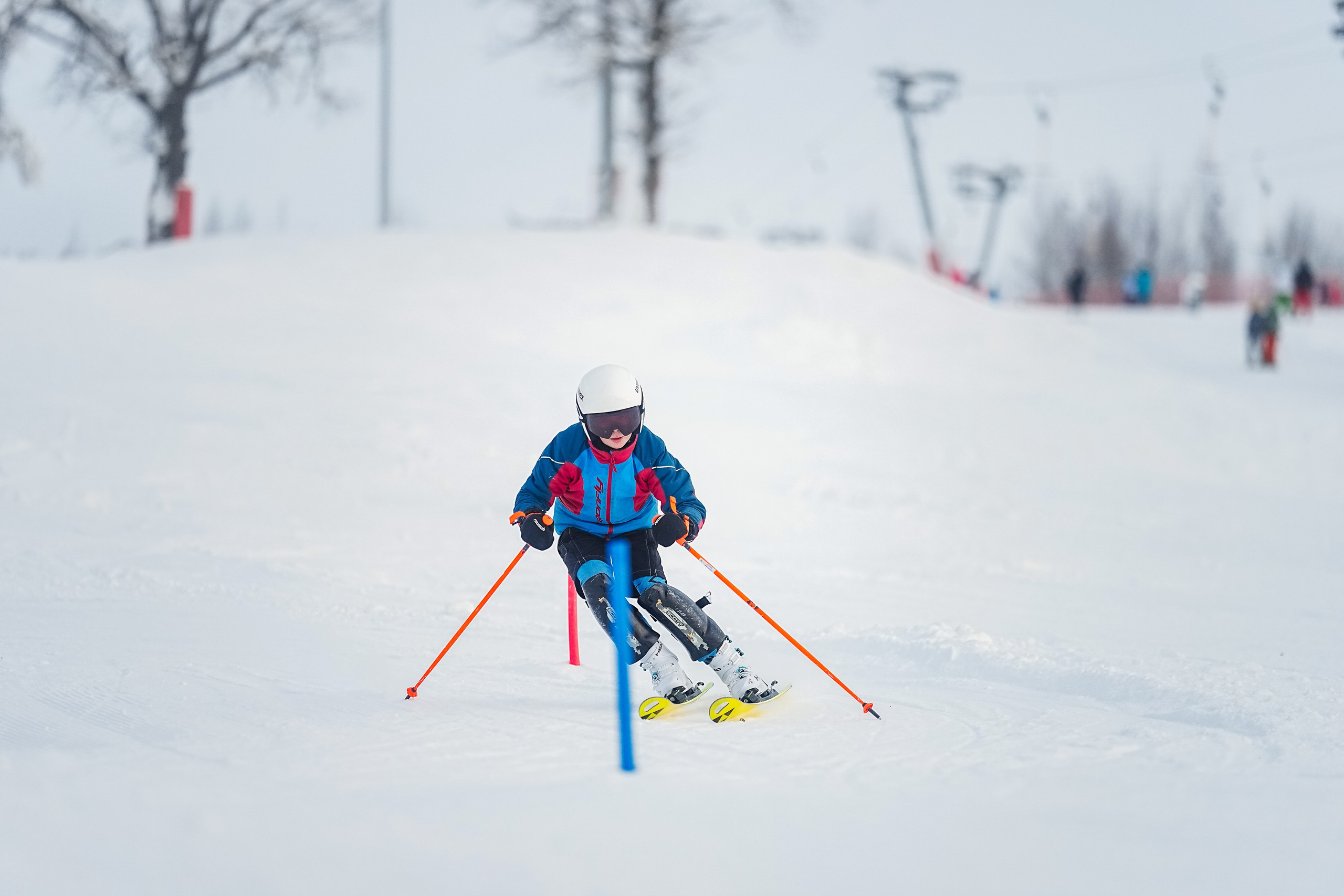 2026.01.06 | Тренировка. Шуколово (горные лыжи) | 4й склон. Фотограф Студитский Евгений