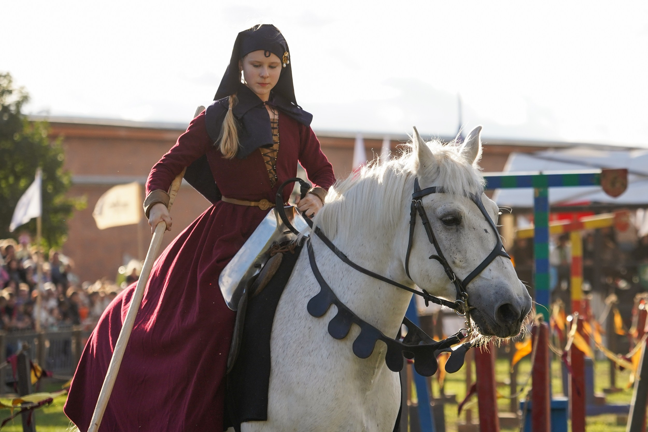 Рыцарский турнир в рамках фестиваля «Битва на Неве» Санкт-Петербург 2024 г. Фотограф-анималист, портретный фотограф в Чебоксарах Мария Садыкова