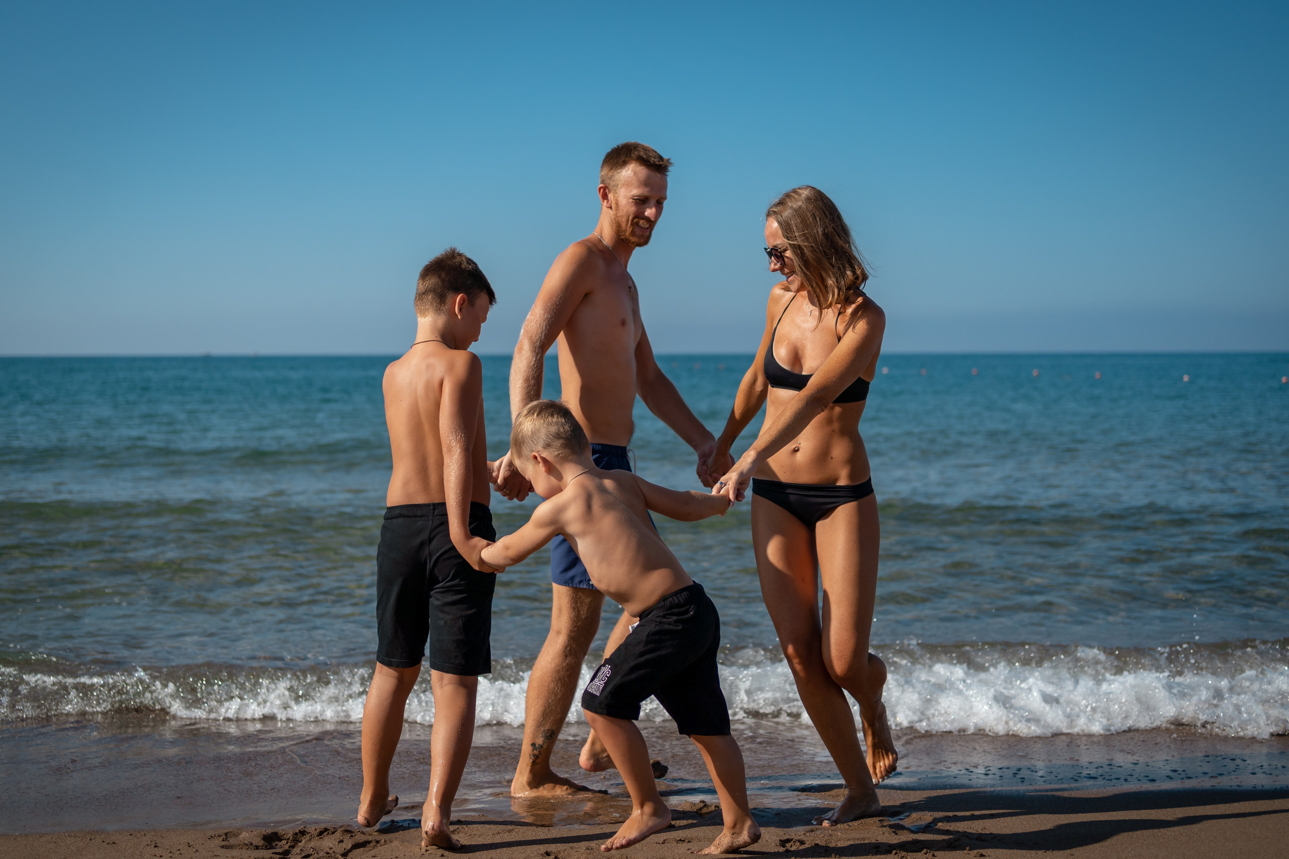 Семейный отдых в Турции. Семейный фотограф Варвара Сорока в городе Москве