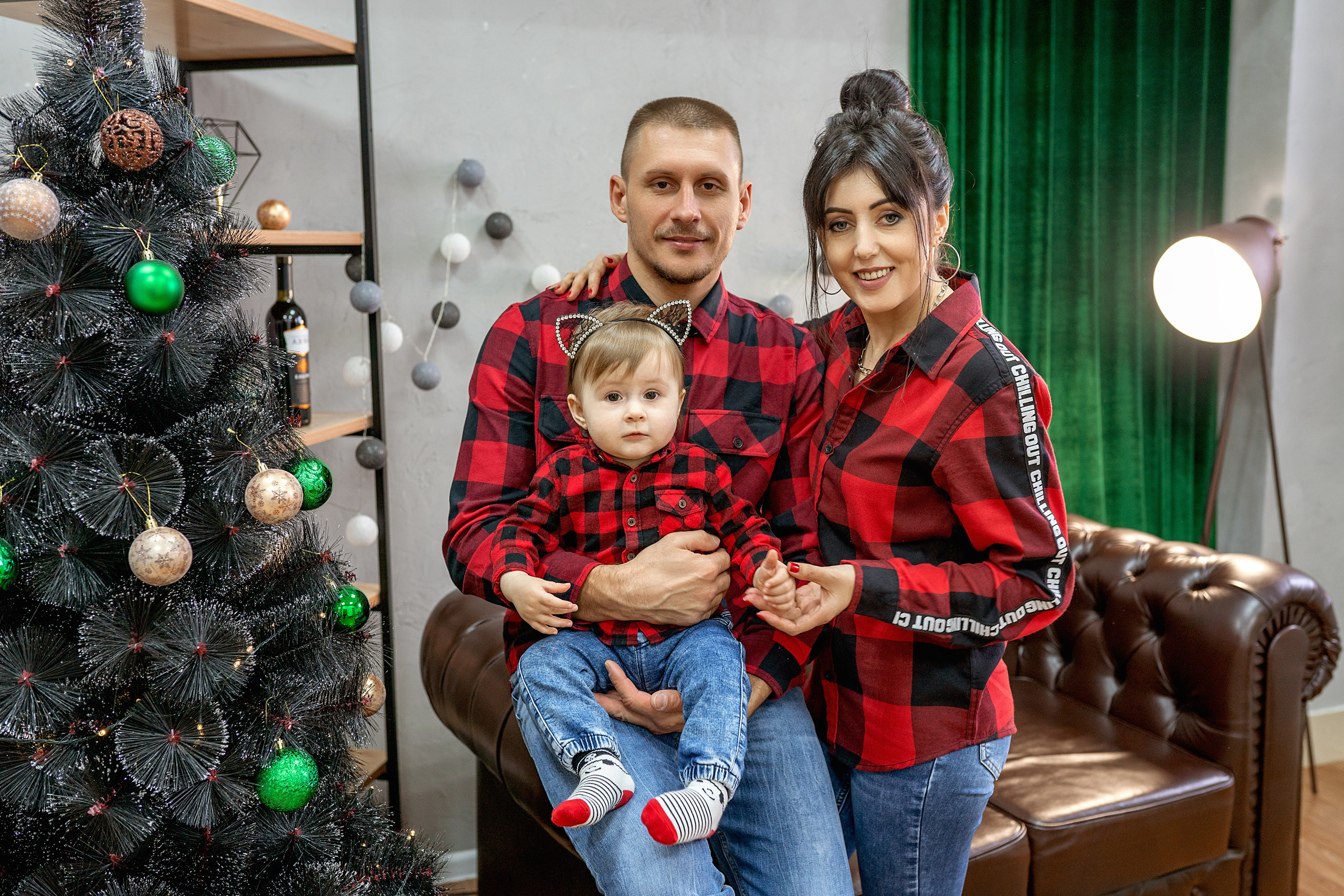 Семейная новогодняя история. Профессиональный фотограф в г. Бузулук