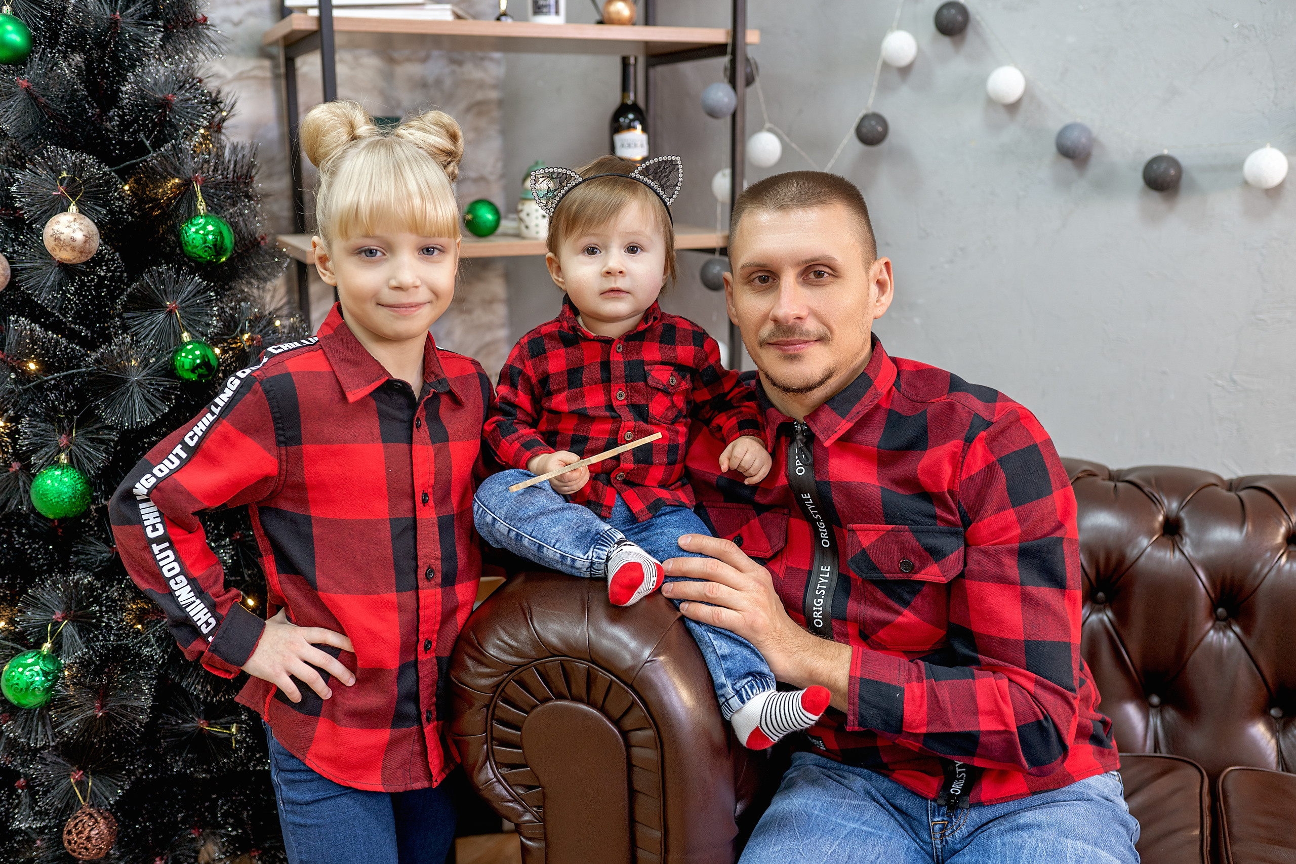 Семейная новогодняя история. Профессиональный фотограф в г. Бузулук