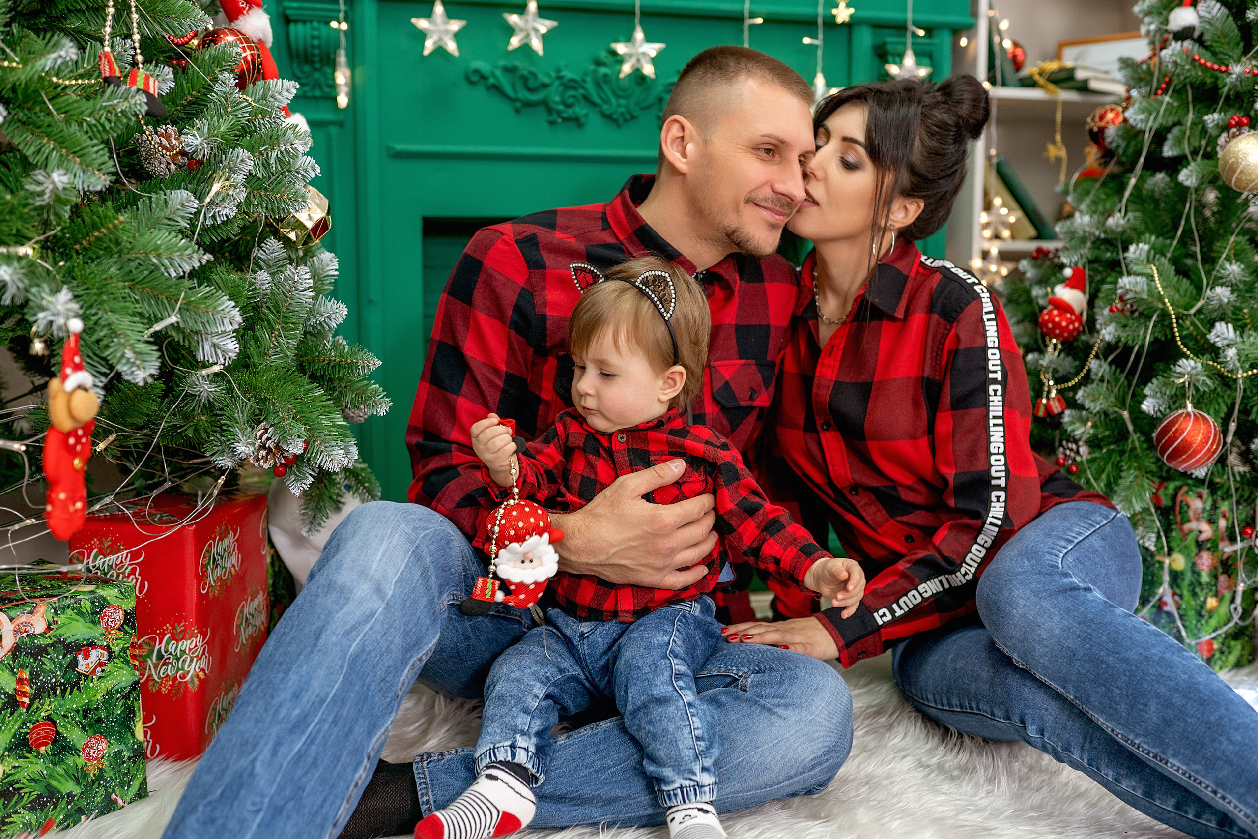 Семейная новогодняя история. Профессиональный фотограф в г. Бузулук