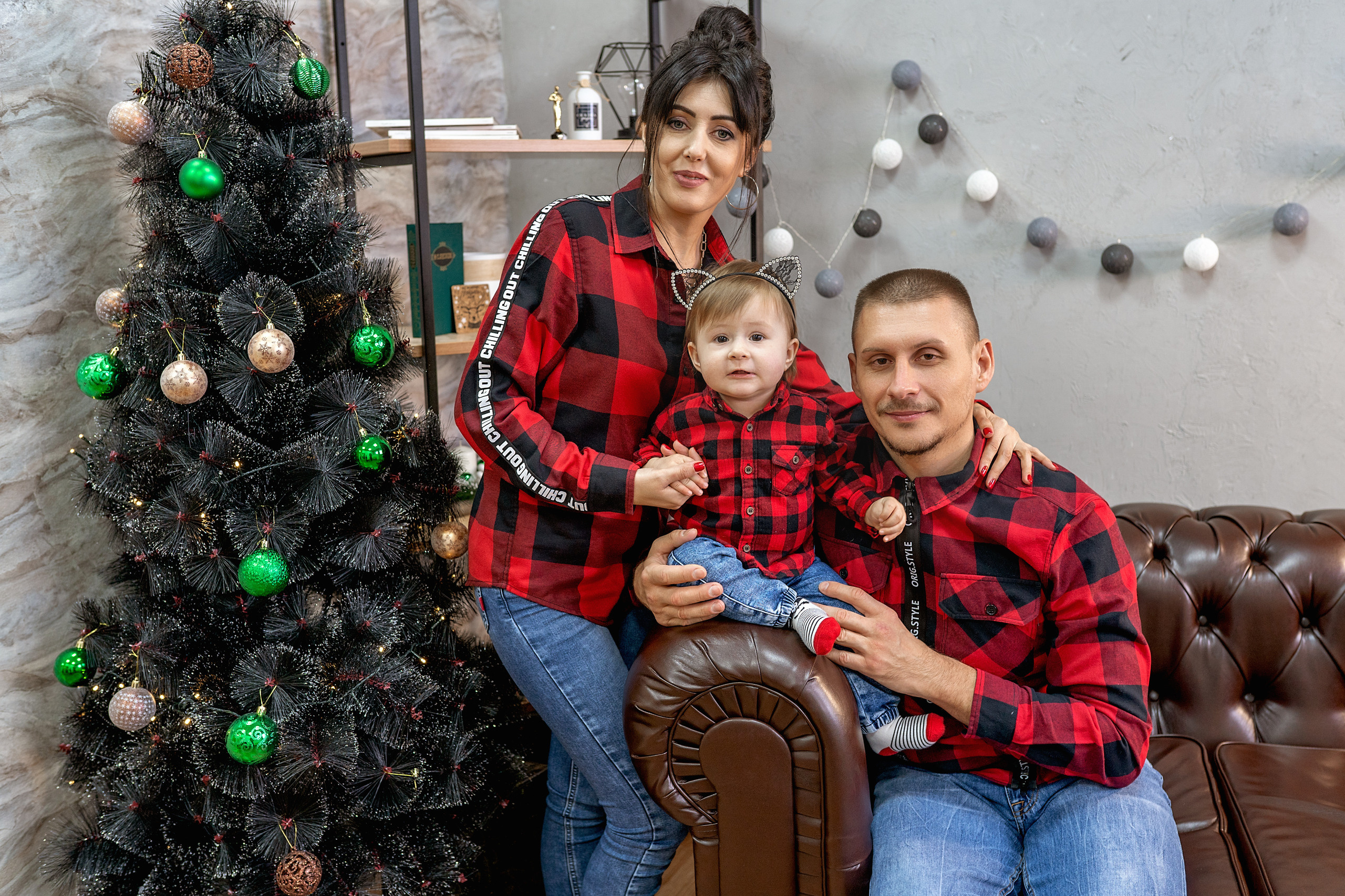 Семейная новогодняя история. Профессиональный фотограф в г. Бузулук