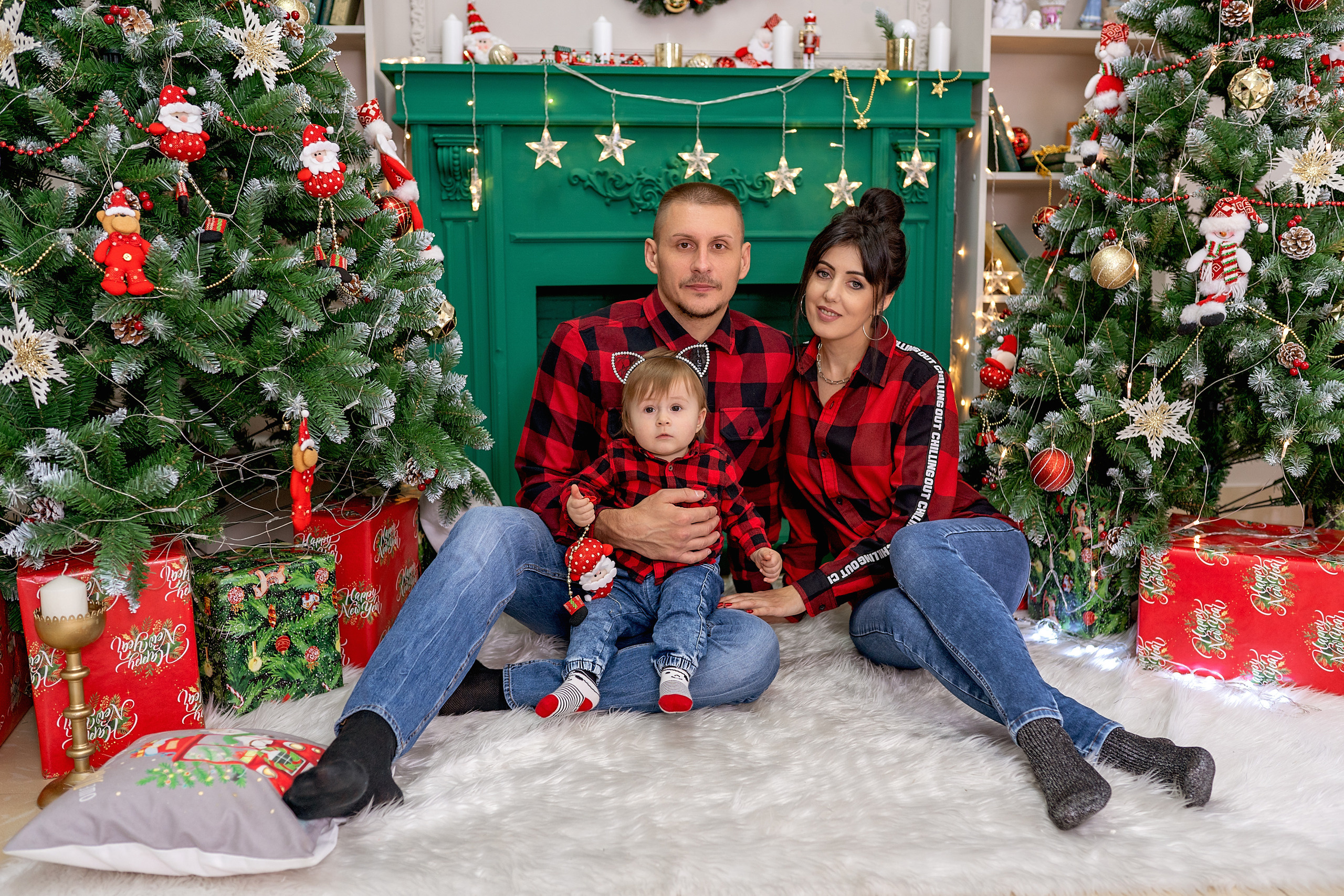 Семейная новогодняя история. Профессиональный фотограф в г. Бузулук