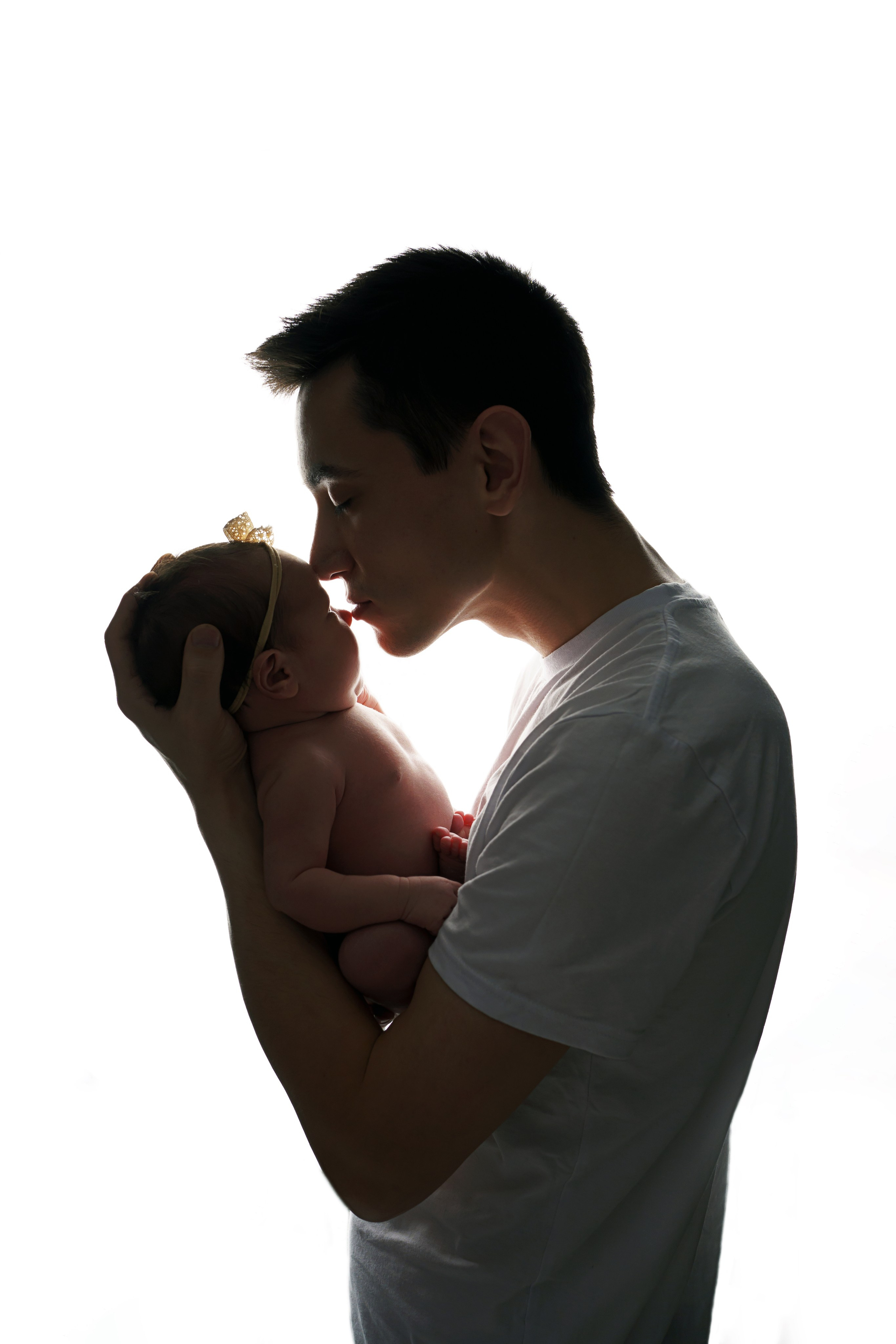 Классический вариант фотографии - силуэт на просвет