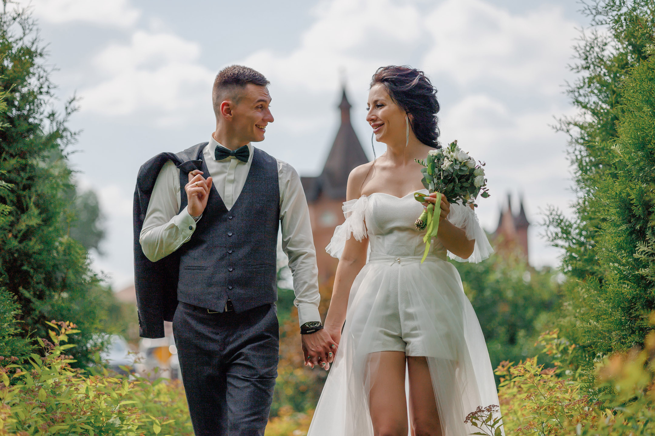 Свадьба Юля и Саша. Свадебная съёмка в Москве