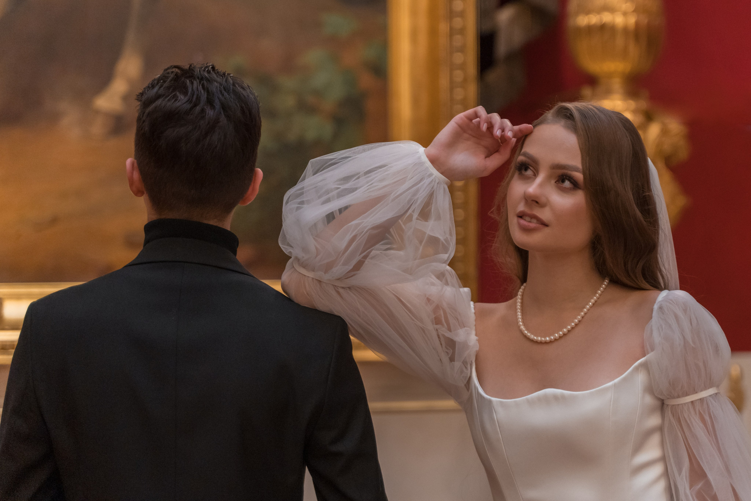 Фотосессия в Эрмитаже упрекрасно передаст Ваш стиль свадьбы!