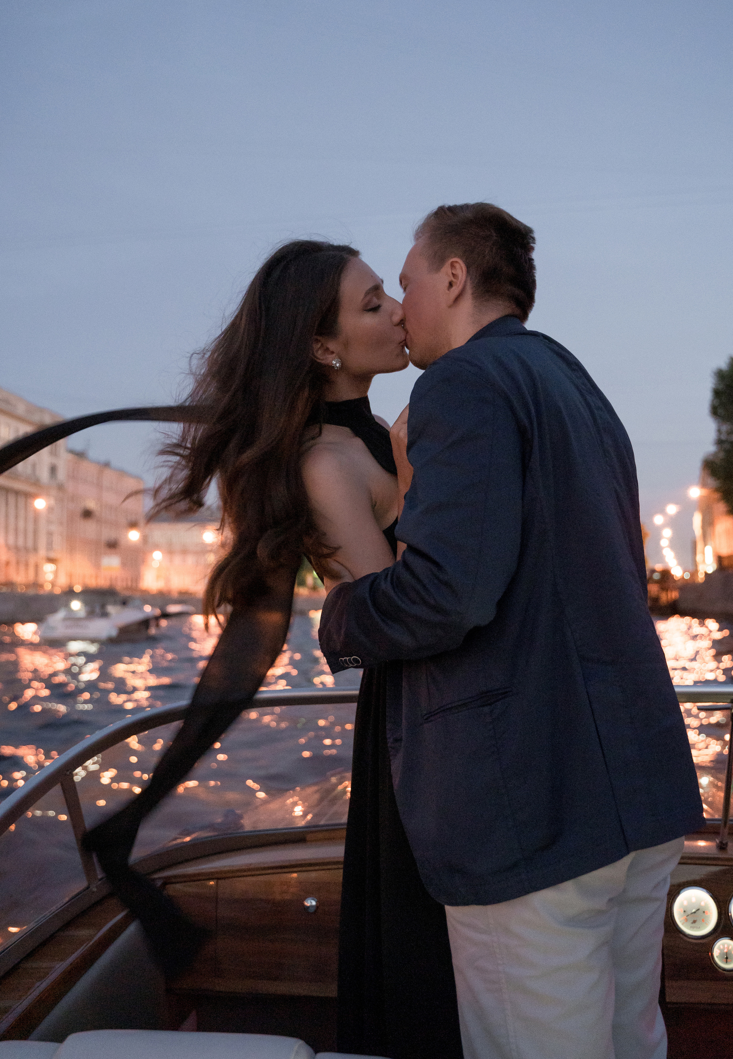 Яна и Сереж. Катер. Фотограф Анна Котова