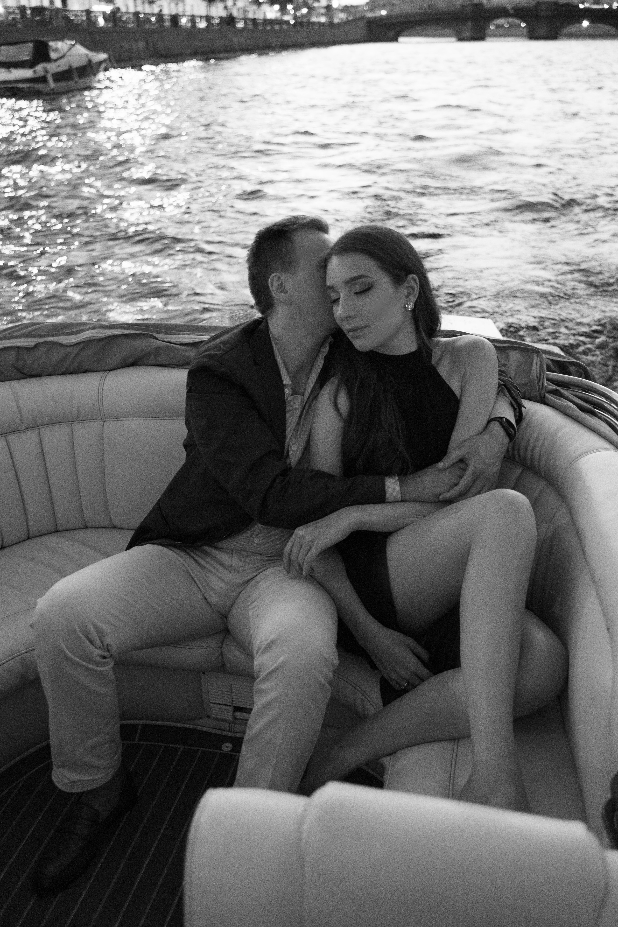 Яна и Сереж. Катер. Фотограф Анна Котова