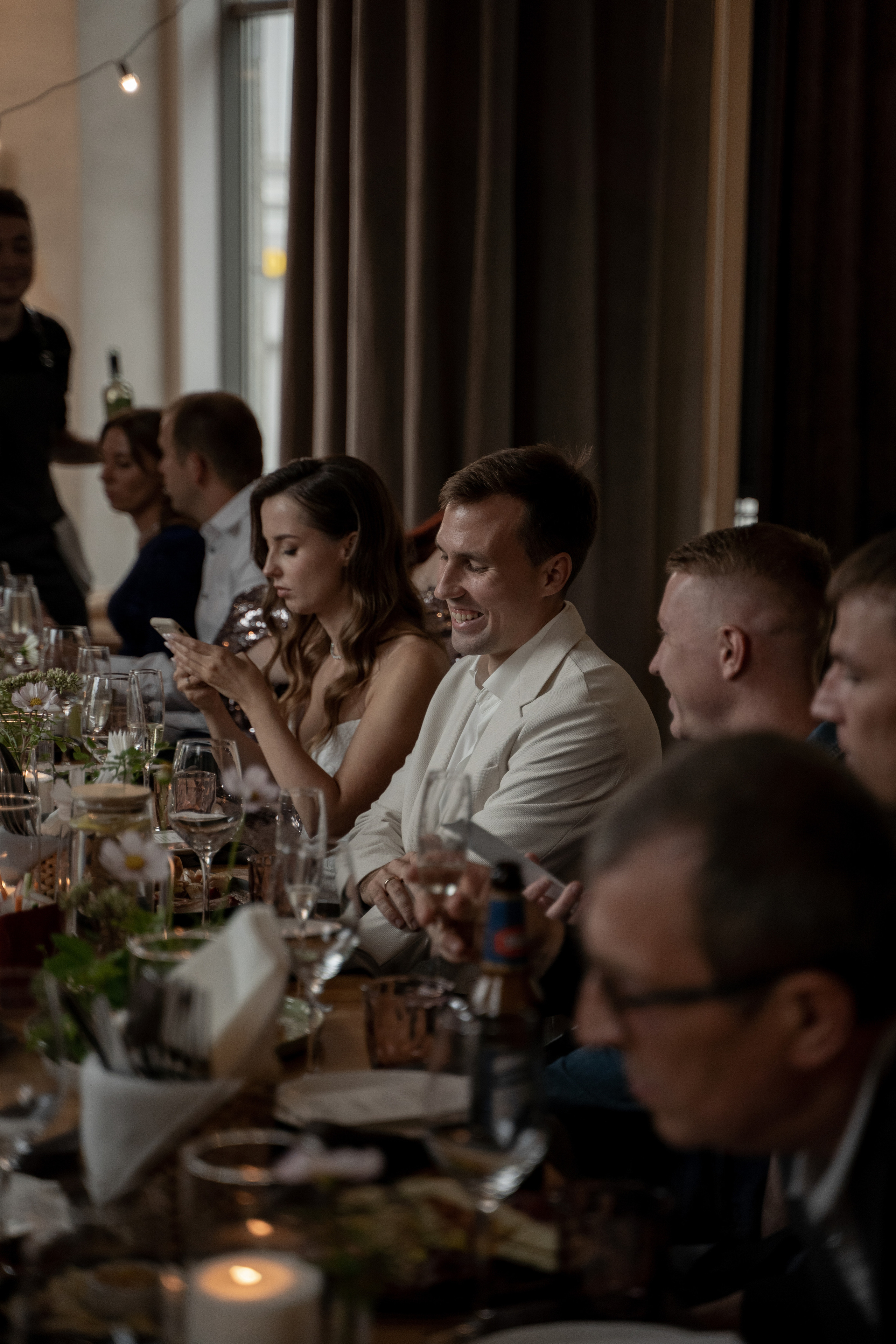 Уютный ужин в кругу близких. Фотограф Анна Котова