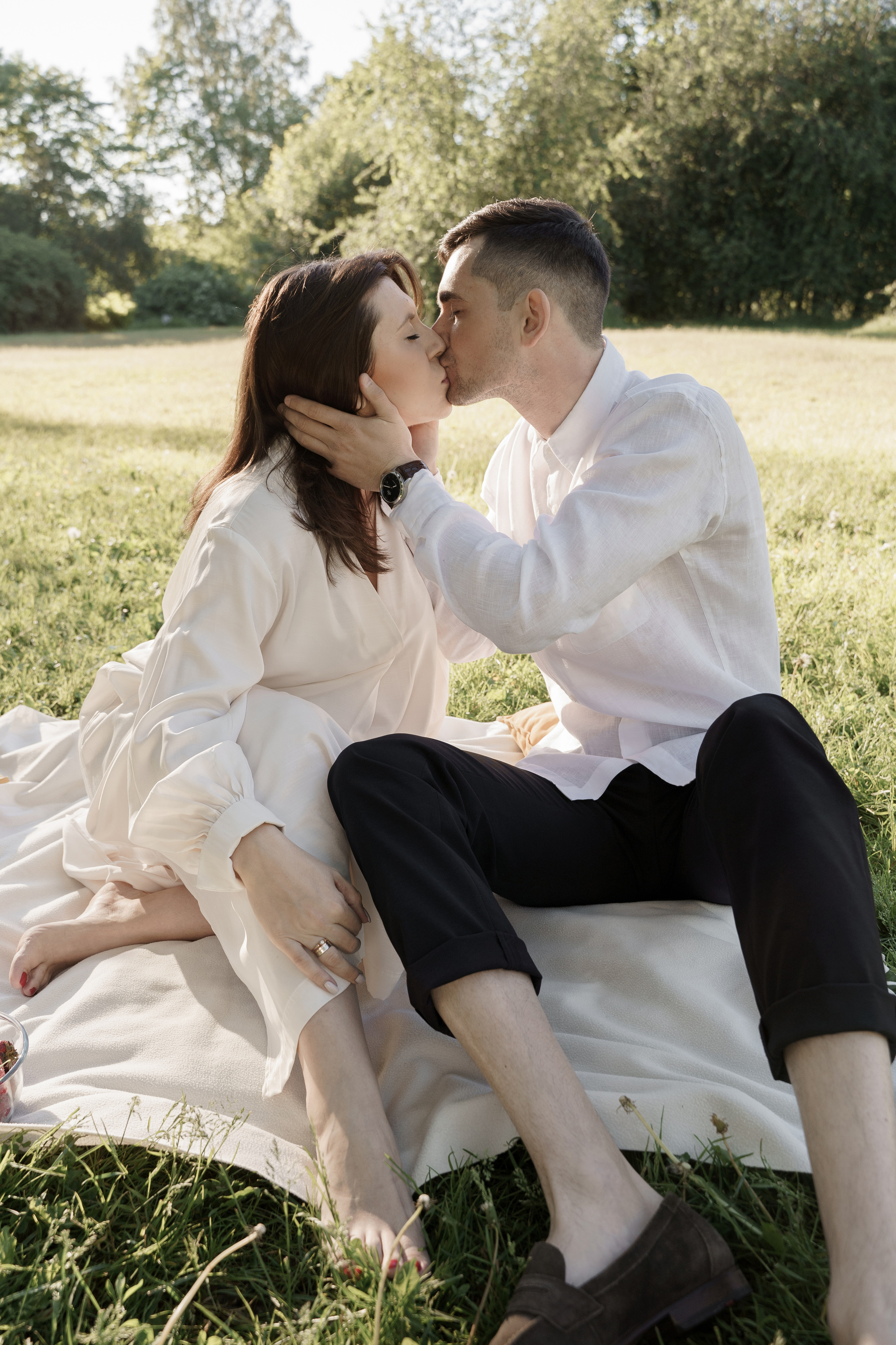 Саша и Артем. В ожидании. Фотограф Анна Котова