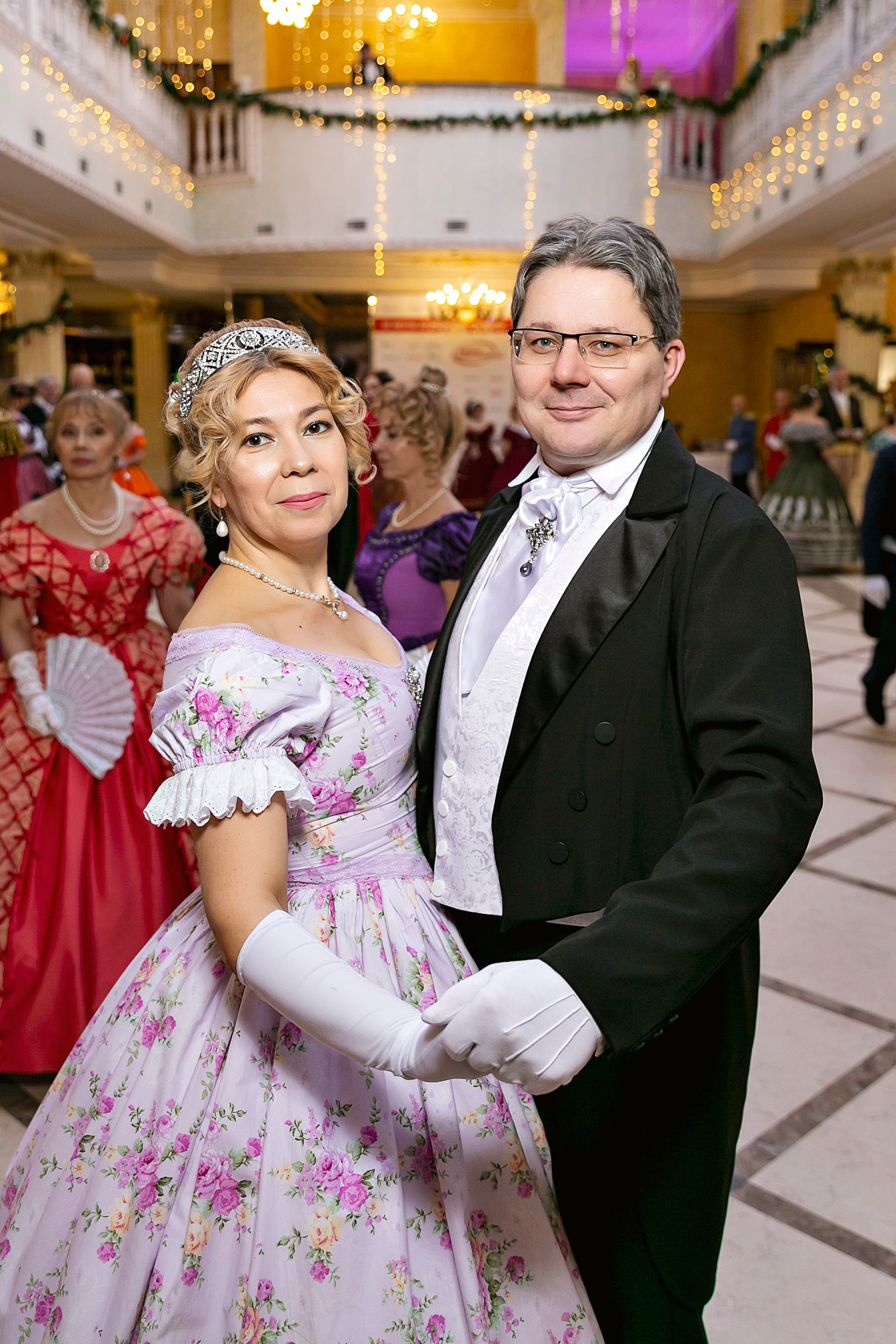 Рождественский бал школы исторического танца «Отражение». Фотограф в Новосибирске Сергей Белов