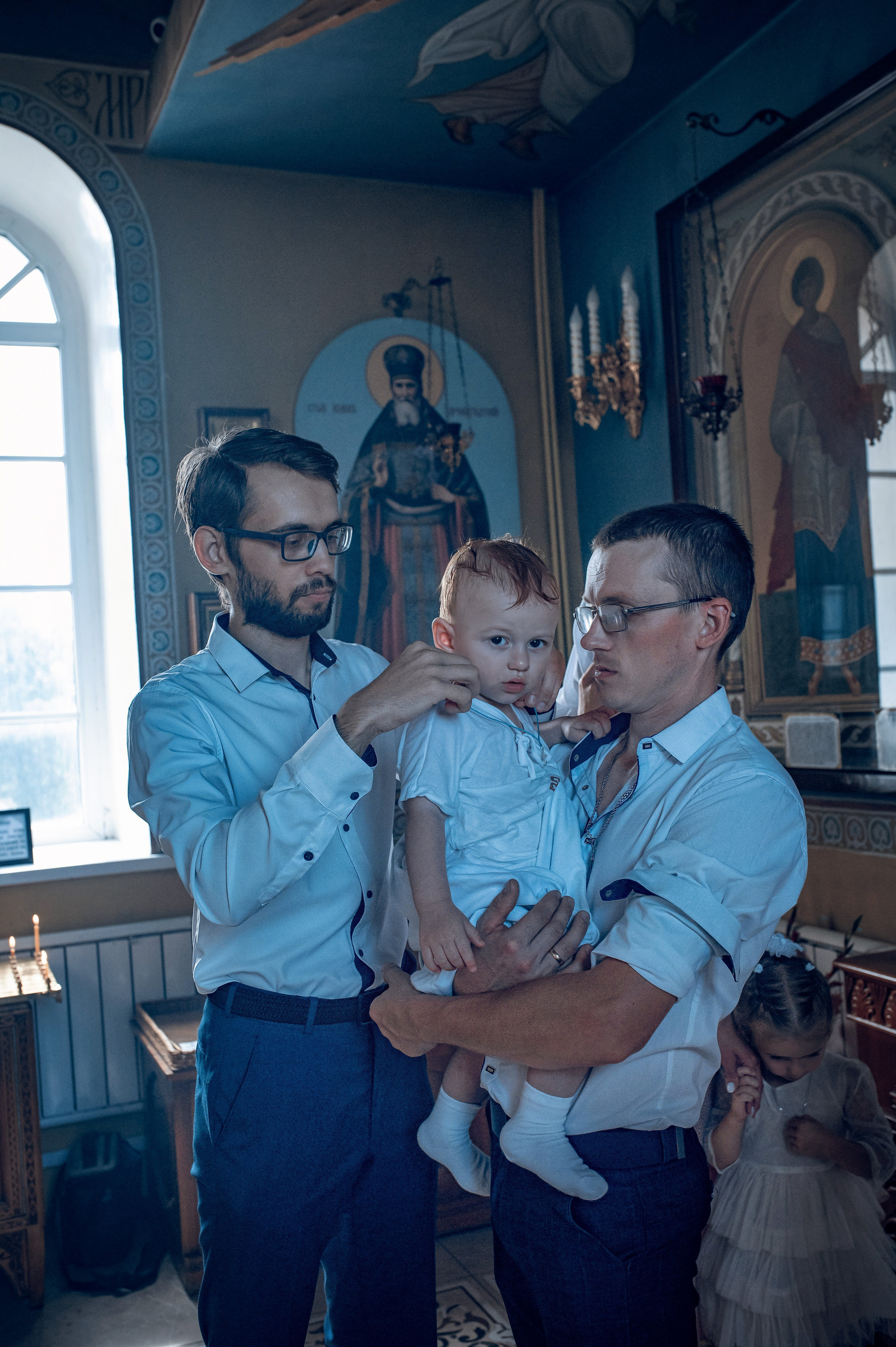 Съемка крещения в Красноярске. Фотографы крещения/венчания  Красноярск Татьяна и Вячеслав Переваловы