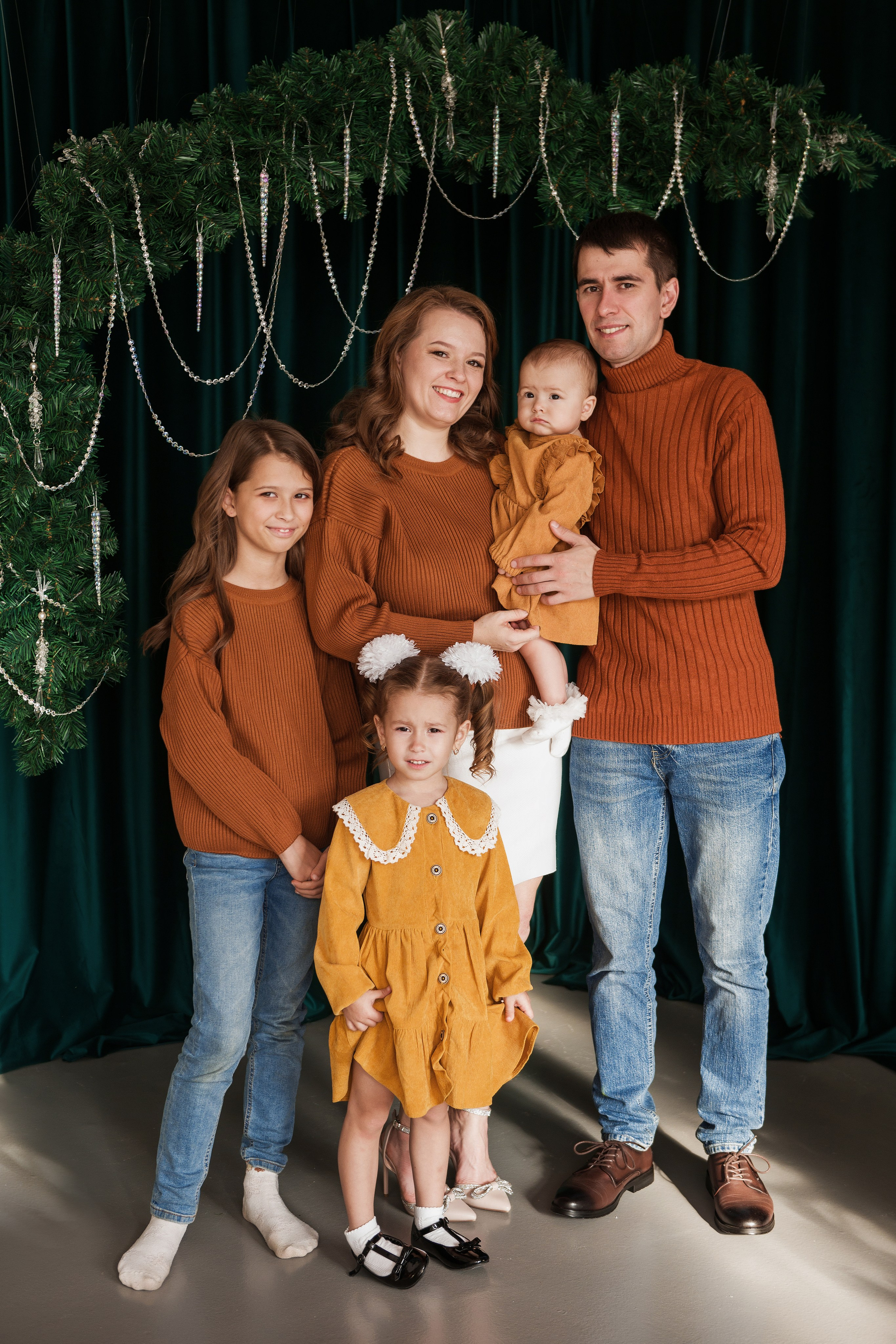 Семья фотостудия Happy Baby. Фотограф Кристина Гришина Рязань